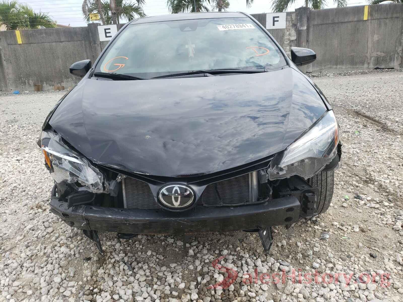 2T1BURHE7KC164419 2019 TOYOTA COROLLA