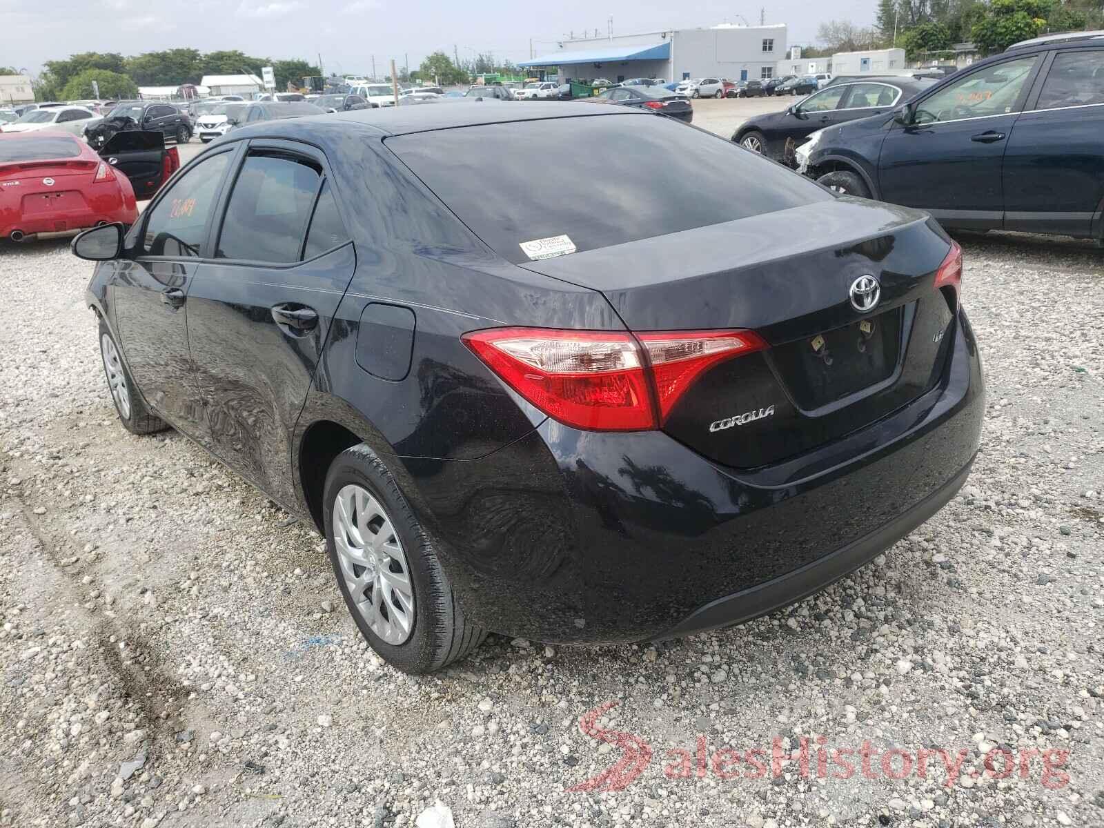 2T1BURHE7KC164419 2019 TOYOTA COROLLA