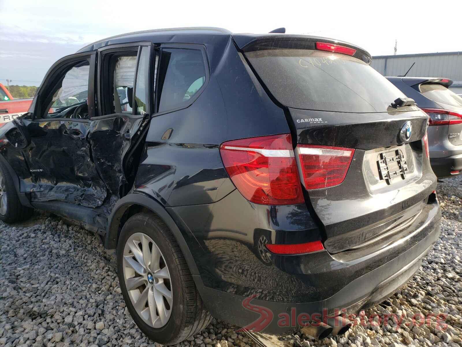 5UXWX9C56G0D91846 2016 BMW X3