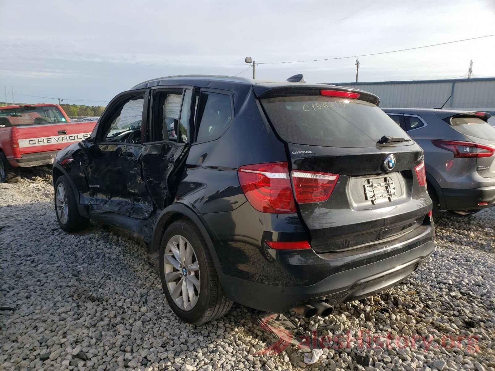 5UXWX9C56G0D91846 2016 BMW X3