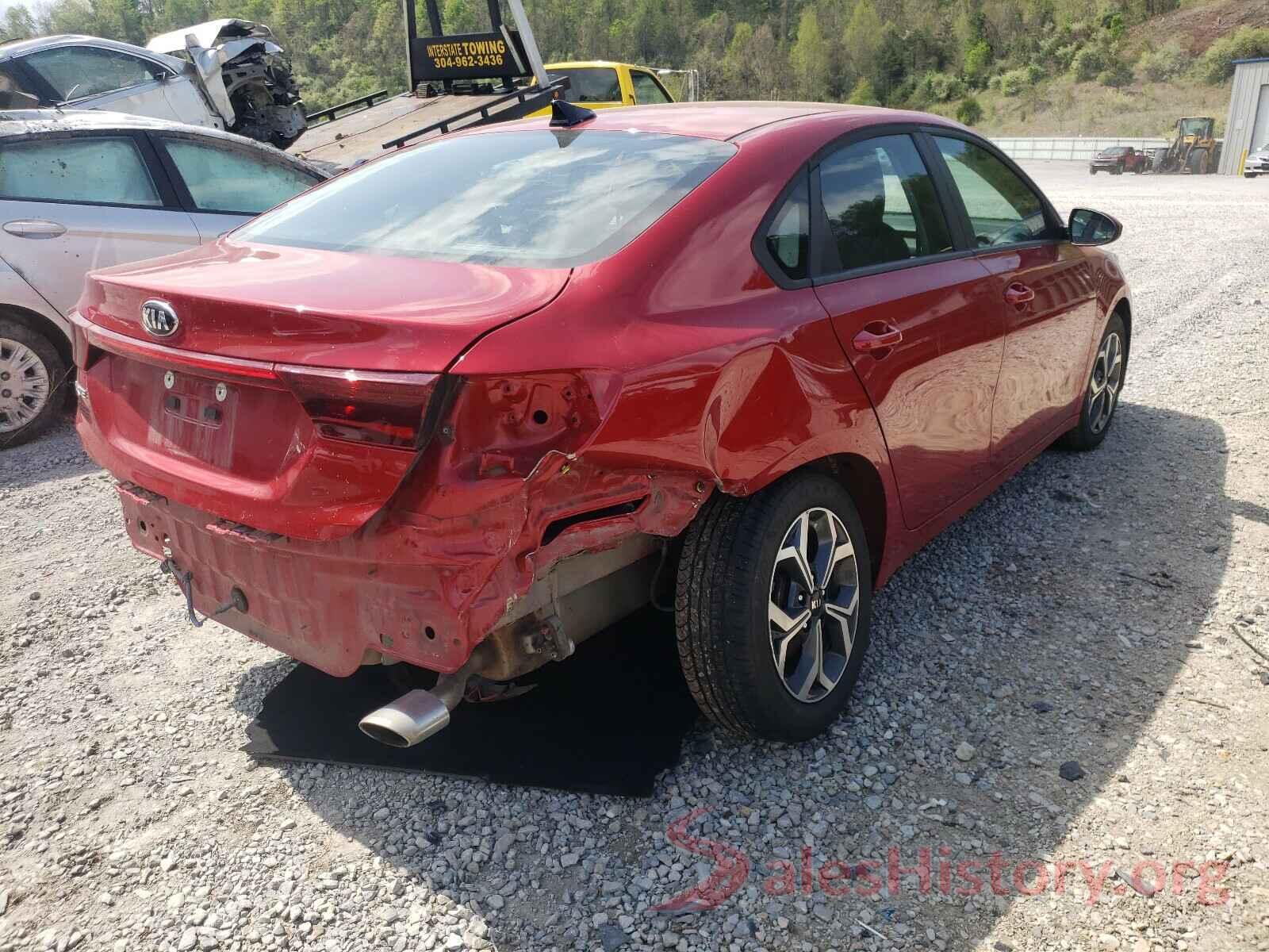 3KPF24AD3KE062063 2019 KIA FORTE