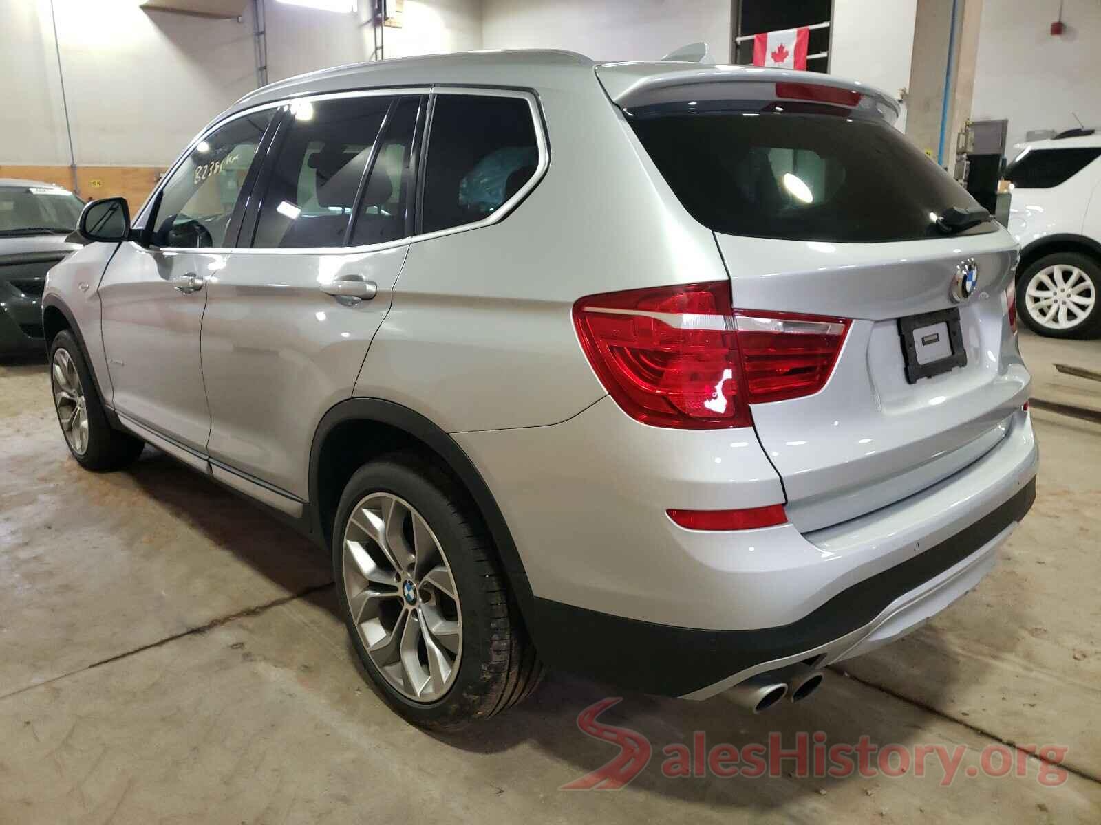 5UXWX9C54H0T08042 2017 BMW X3