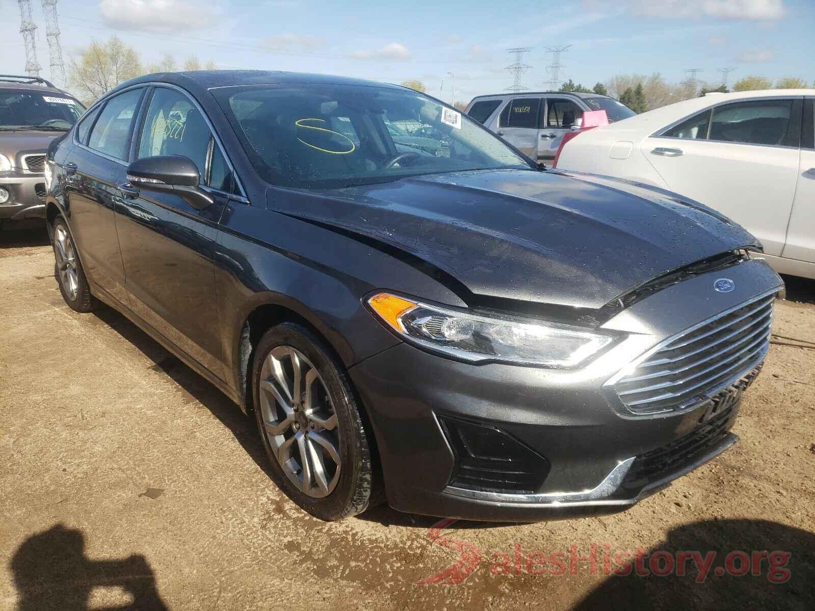 3FA6P0CD0KR180447 2019 FORD FUSION