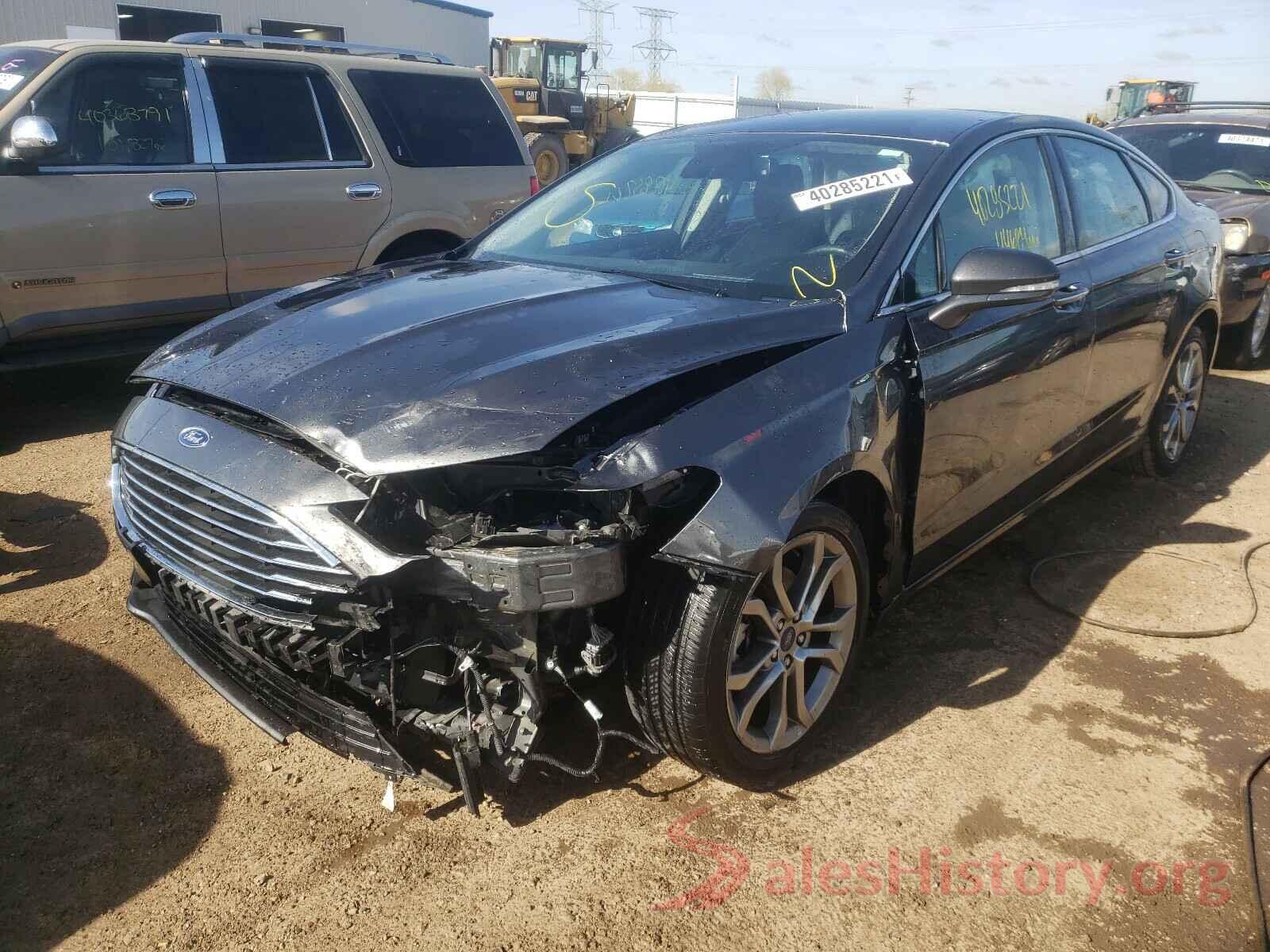 3FA6P0CD0KR180447 2019 FORD FUSION