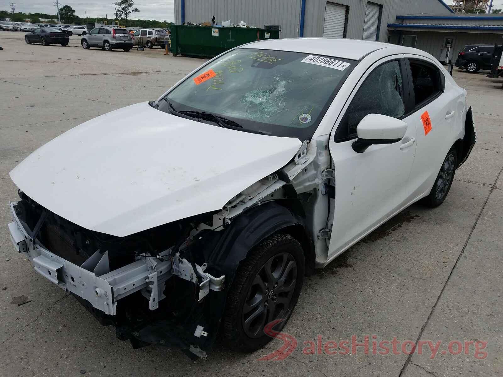 3MYDLBYV0KY515336 2019 TOYOTA YARIS