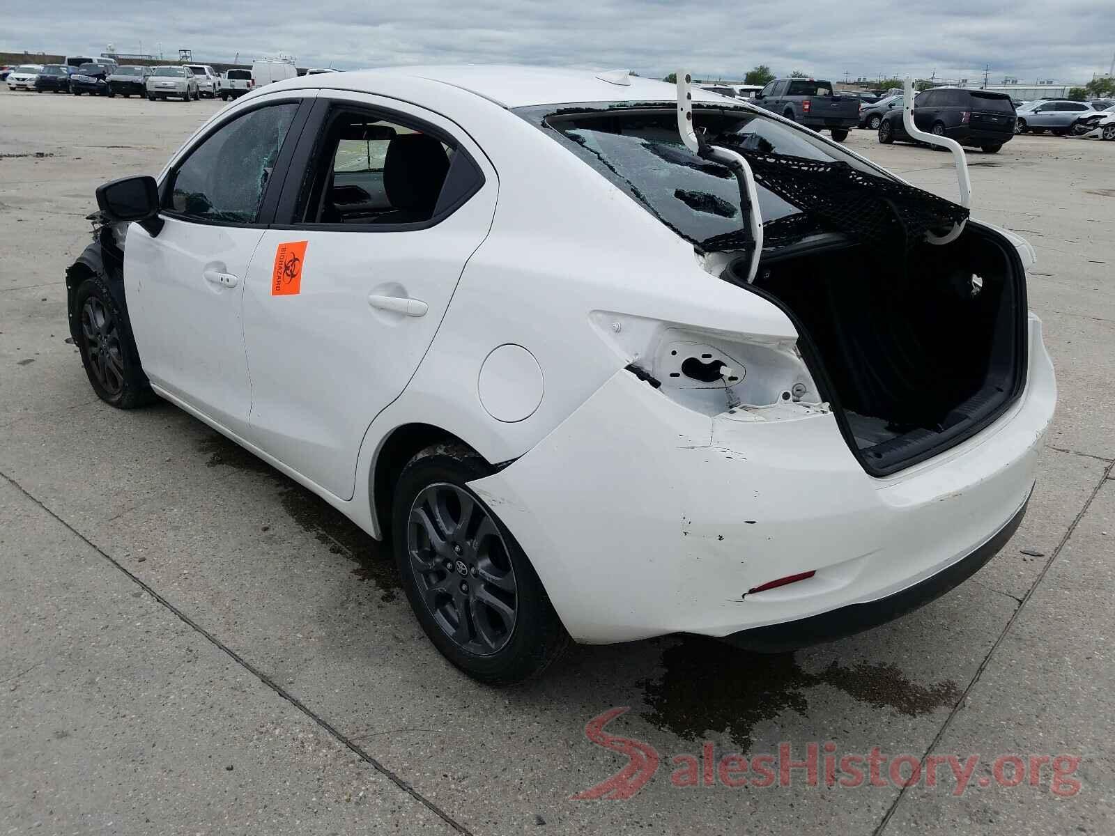 3MYDLBYV0KY515336 2019 TOYOTA YARIS