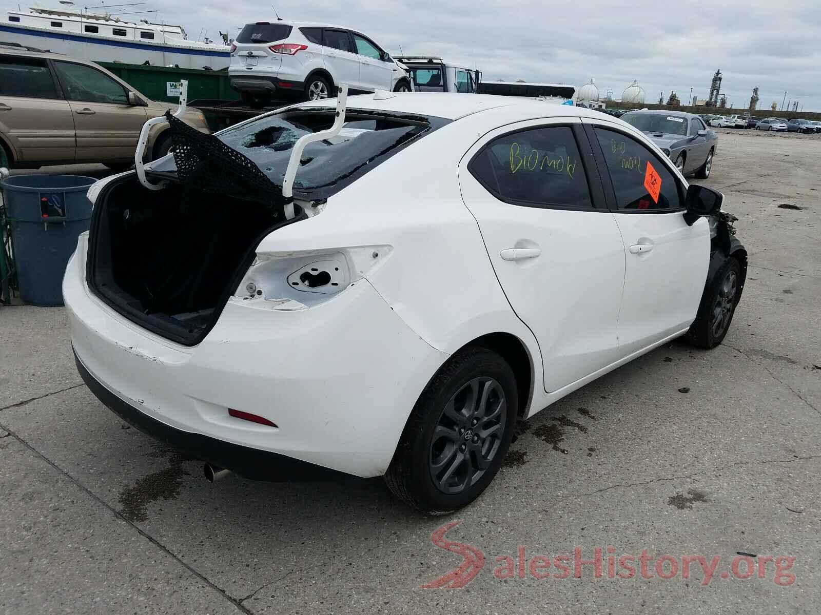 3MYDLBYV0KY515336 2019 TOYOTA YARIS