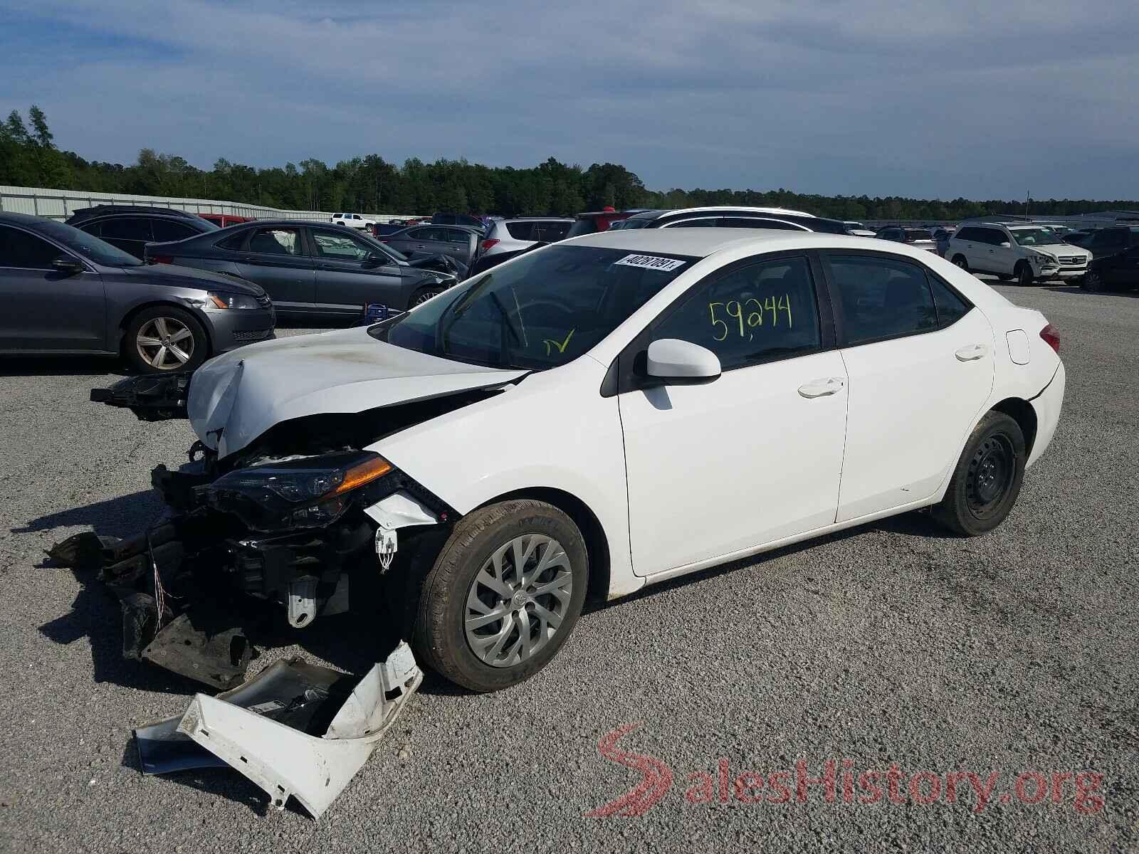 2T1BURHE8JC122887 2018 TOYOTA COROLLA