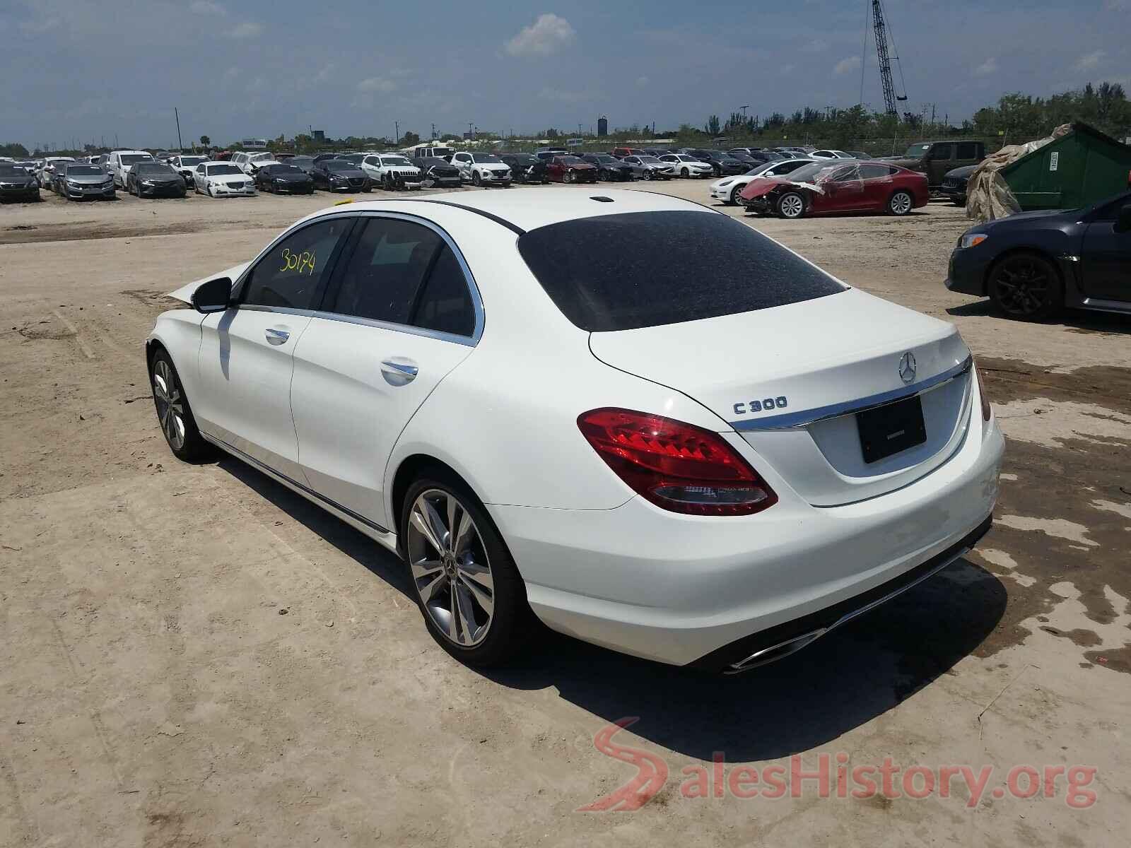 55SWF4JB7JU275124 2018 MERCEDES-BENZ C CLASS