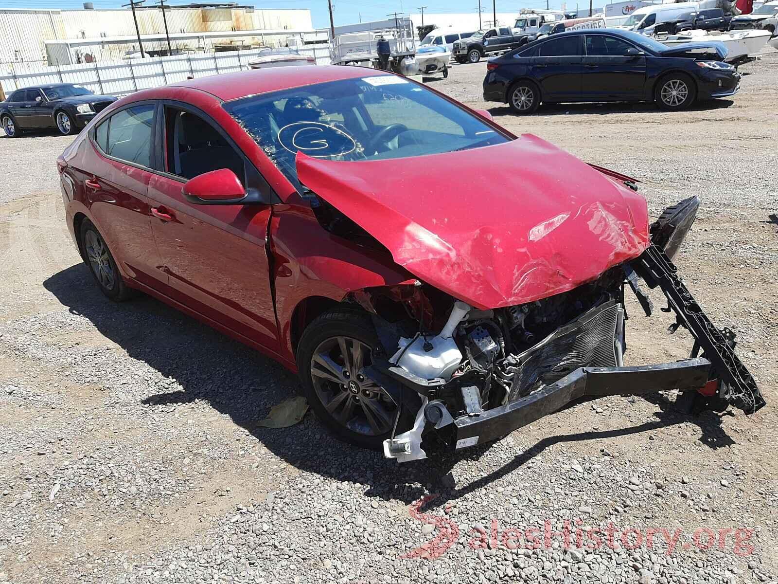 5NPD84LF2JH310544 2018 HYUNDAI ELANTRA