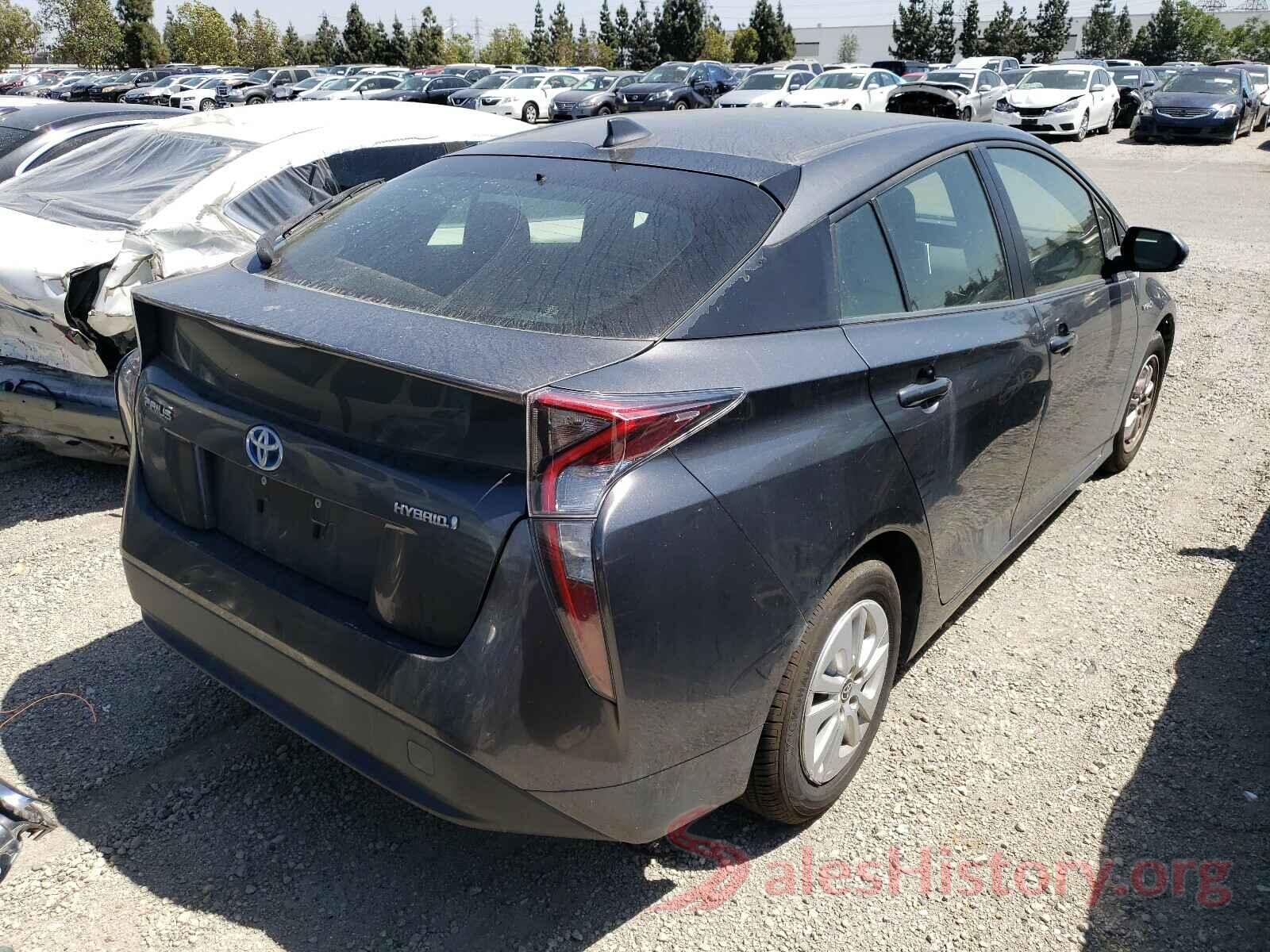 JTDKBRFU0G3010327 2016 TOYOTA PRIUS