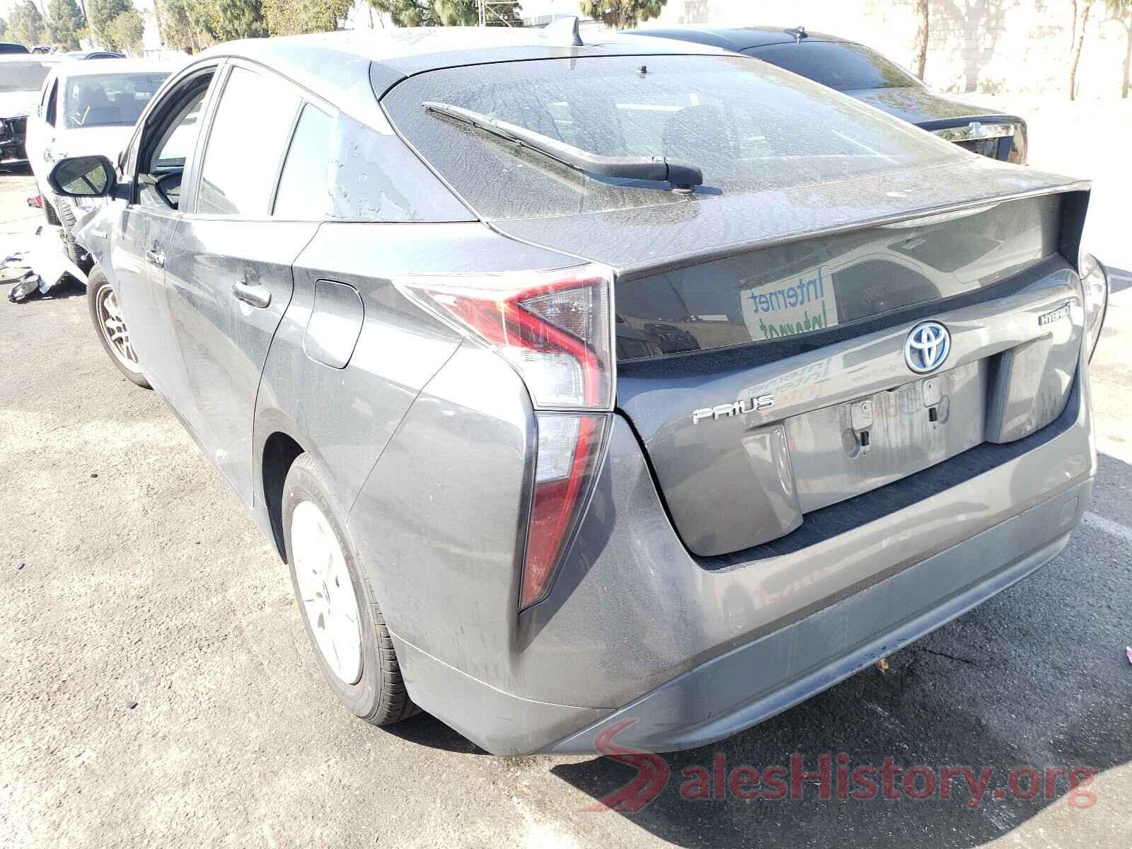 JTDKBRFU0G3010327 2016 TOYOTA PRIUS