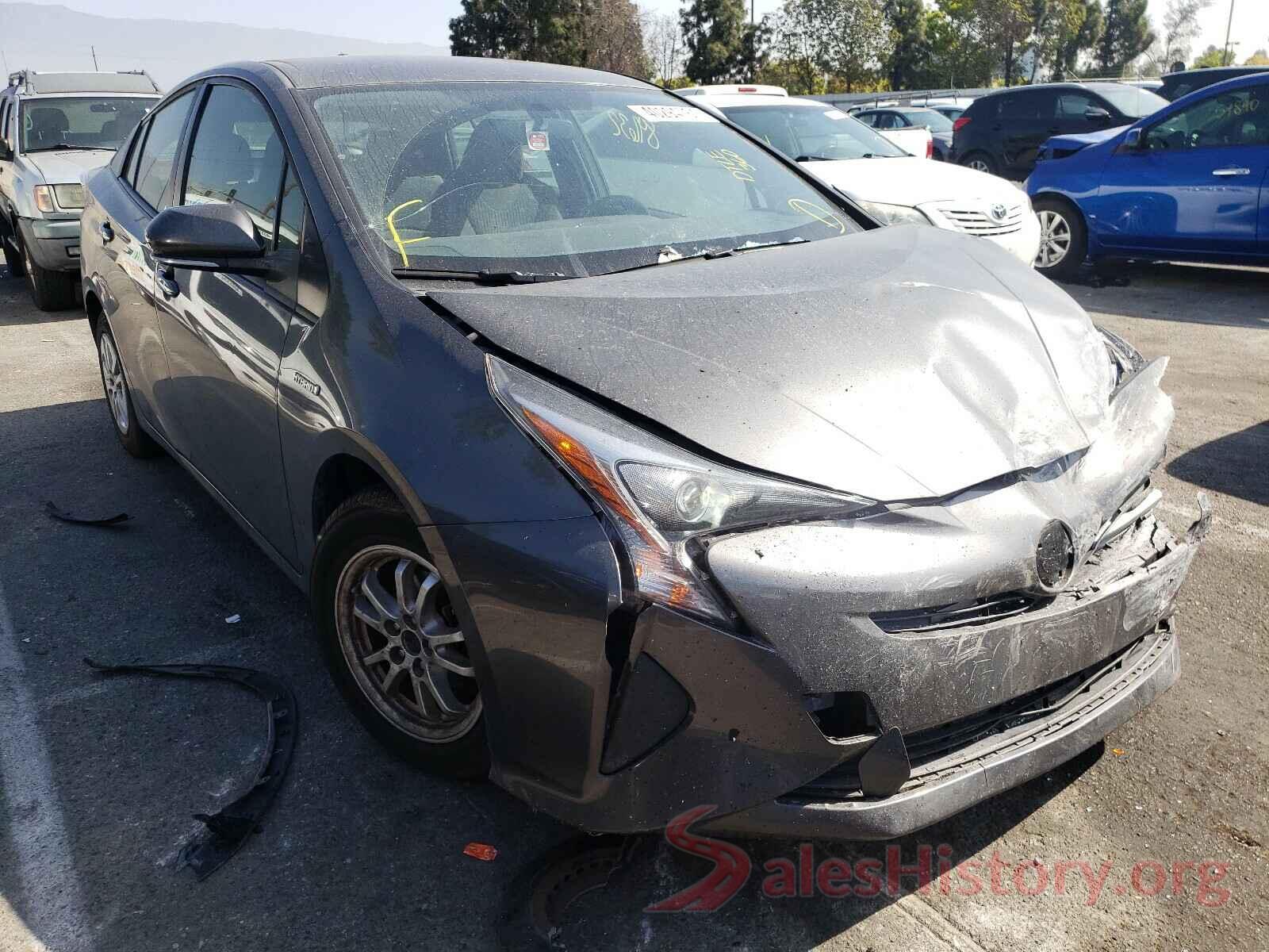 JTDKBRFU0G3010327 2016 TOYOTA PRIUS