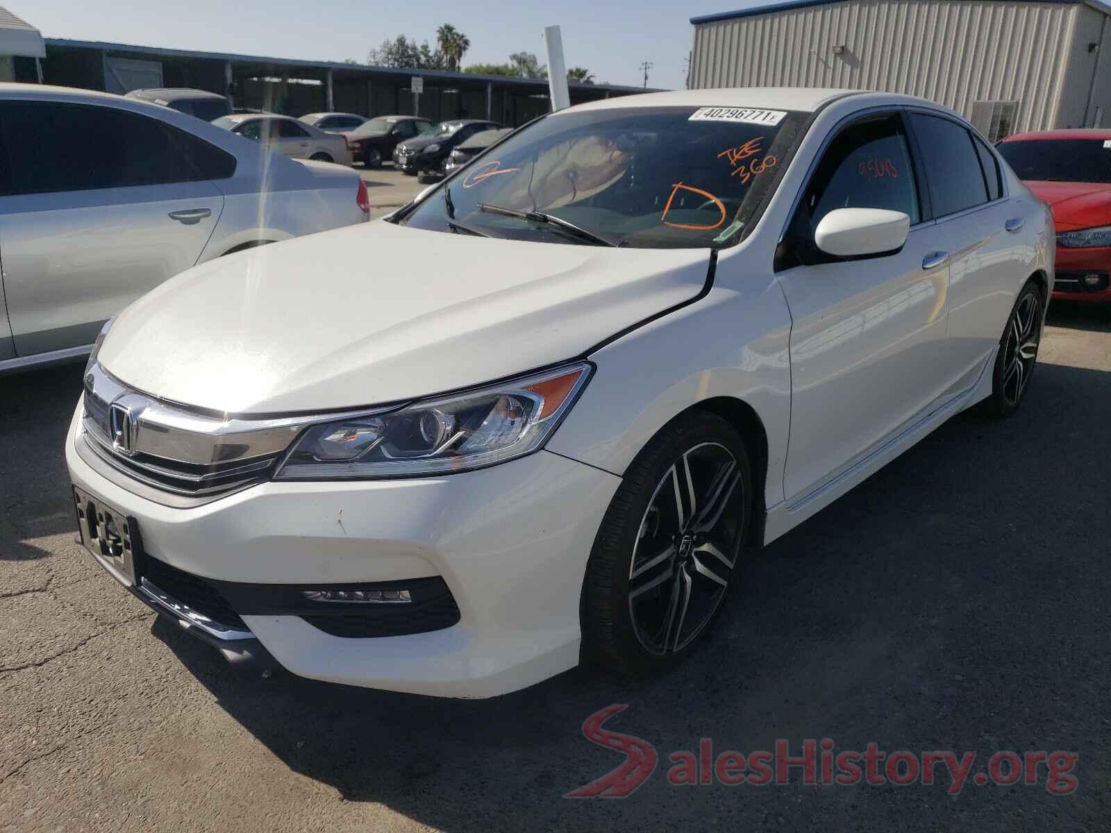 1HGCR2F57GA186482 2016 HONDA ACCORD