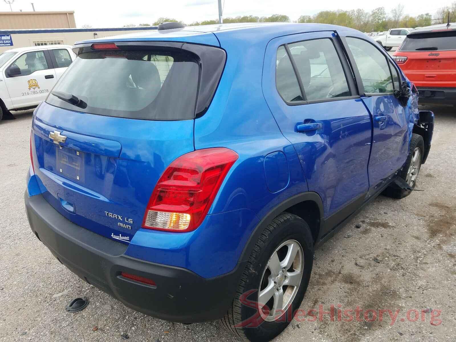 KL7CJNSB3GB596383 2016 CHEVROLET TRAX