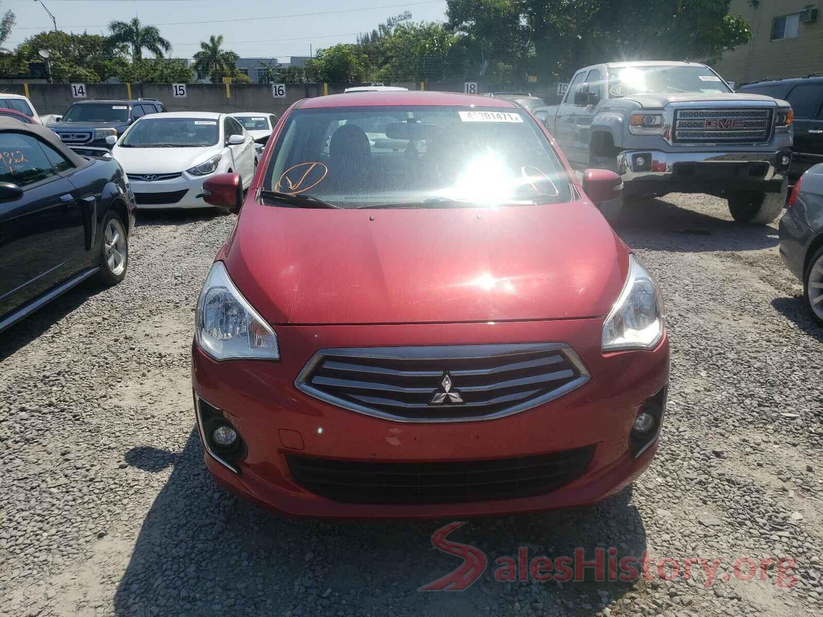 ML32F4FJ6HHF13237 2017 MITSUBISHI MIRAGE