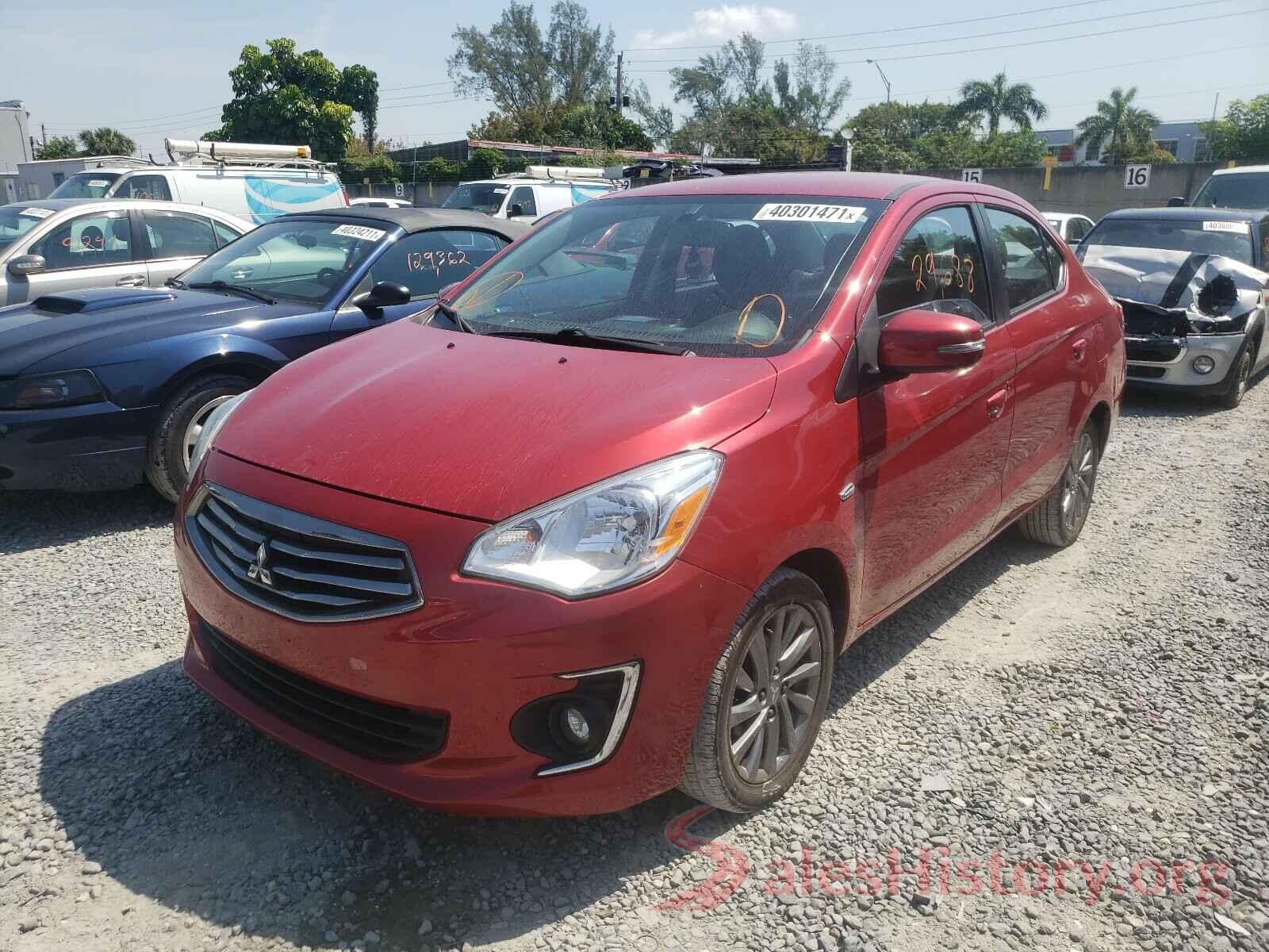 ML32F4FJ6HHF13237 2017 MITSUBISHI MIRAGE