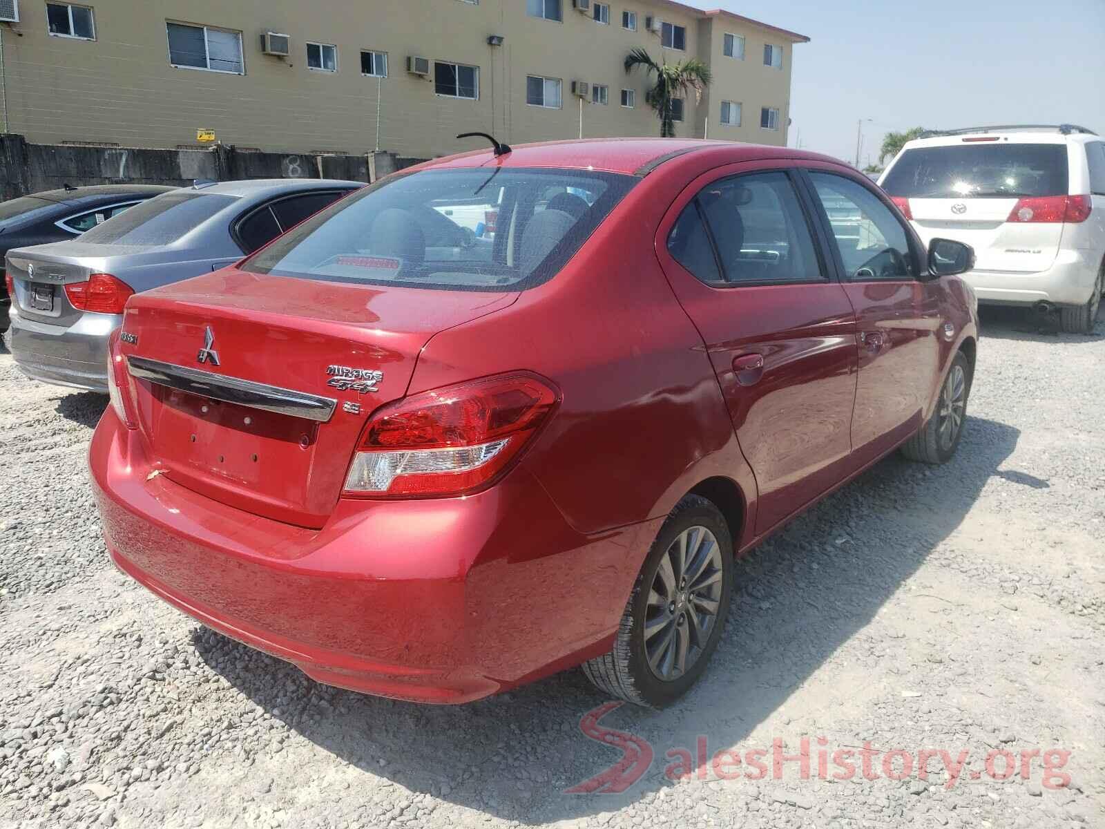 ML32F4FJ6HHF13237 2017 MITSUBISHI MIRAGE