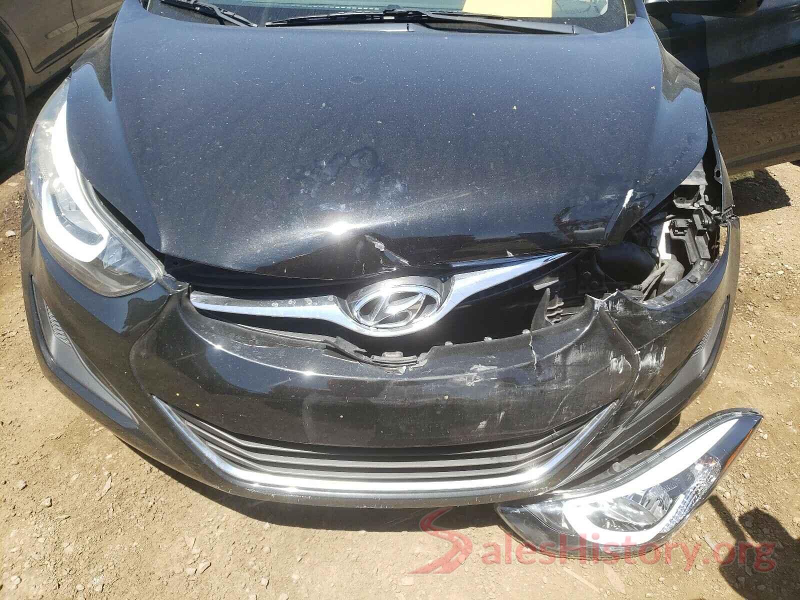 5NPDH4AE4GH752017 2016 HYUNDAI ELANTRA