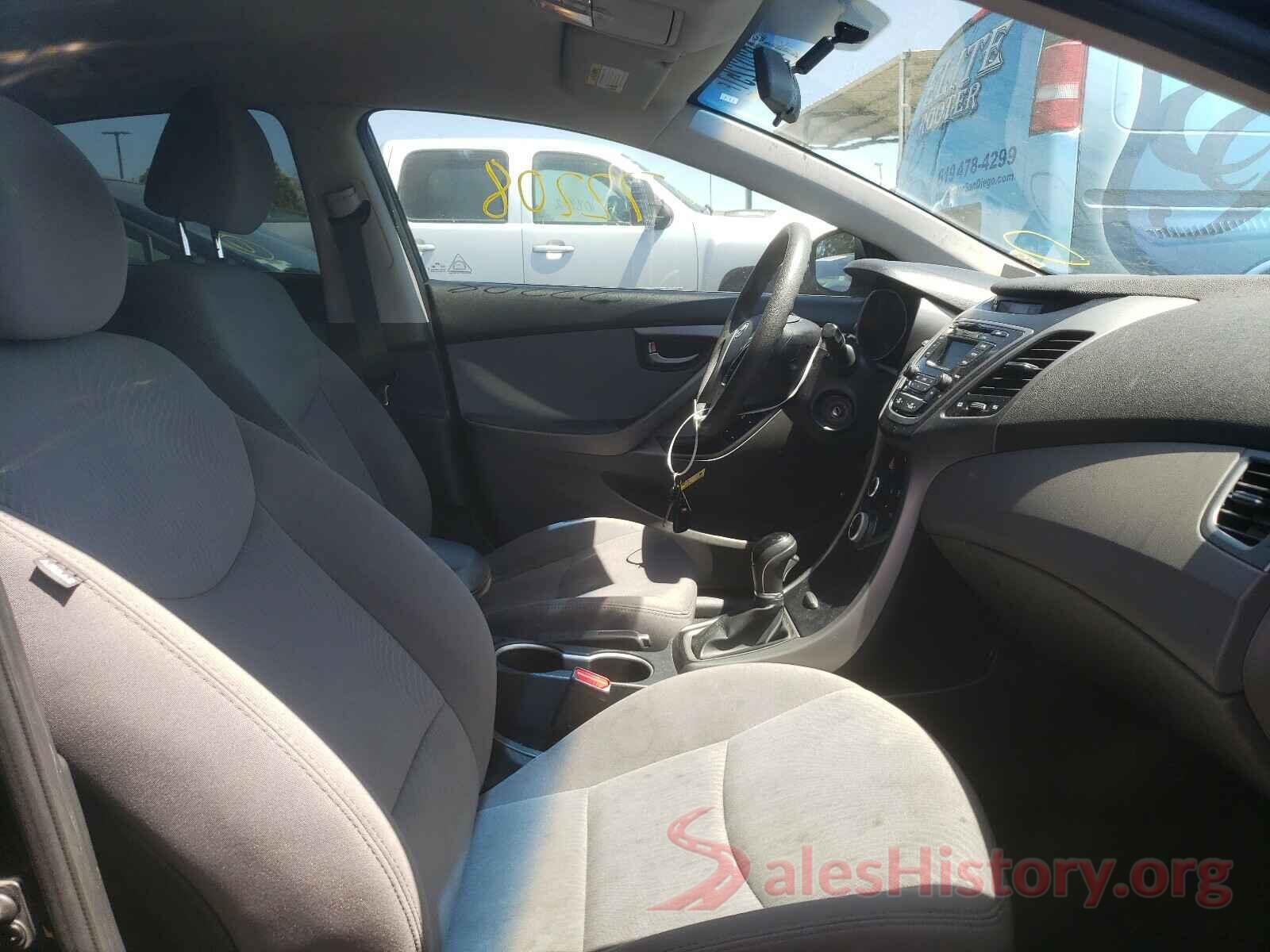 5NPDH4AE4GH752017 2016 HYUNDAI ELANTRA