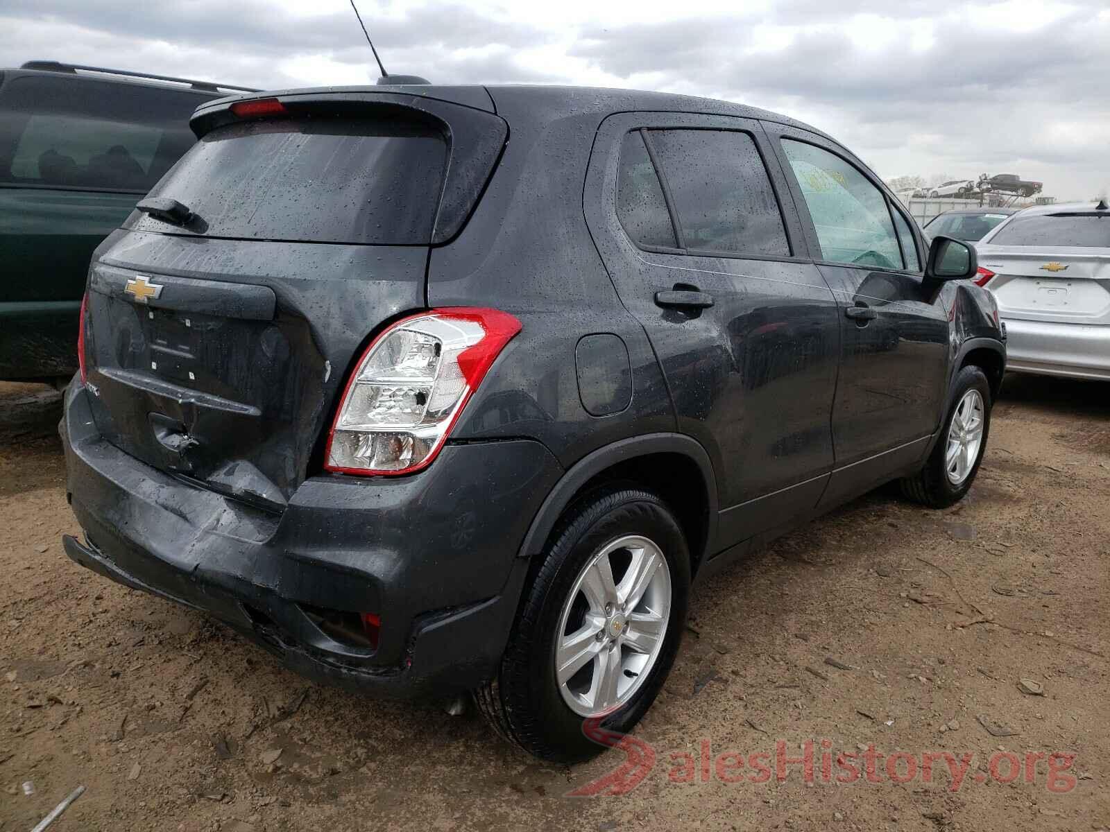 3GNCJKSB8LL209599 2020 CHEVROLET TRAX