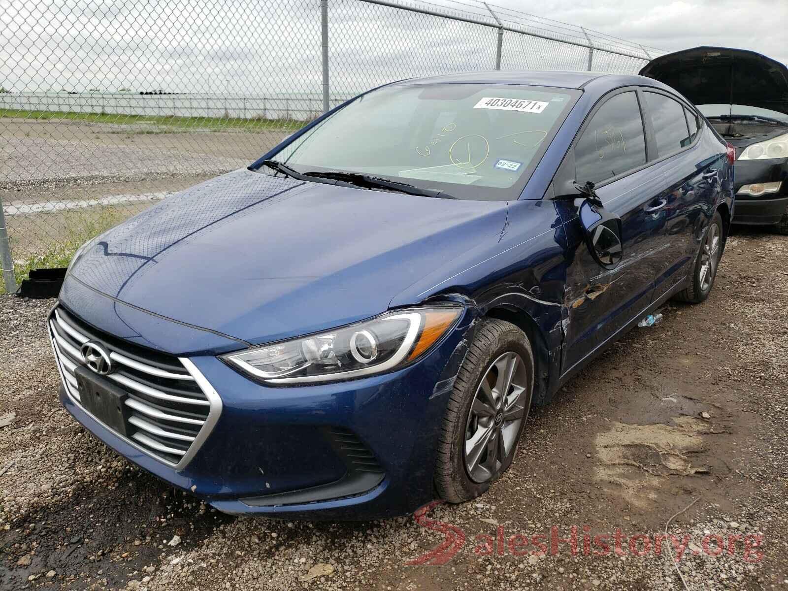 5NPD84LF4HH154601 2017 HYUNDAI ELANTRA