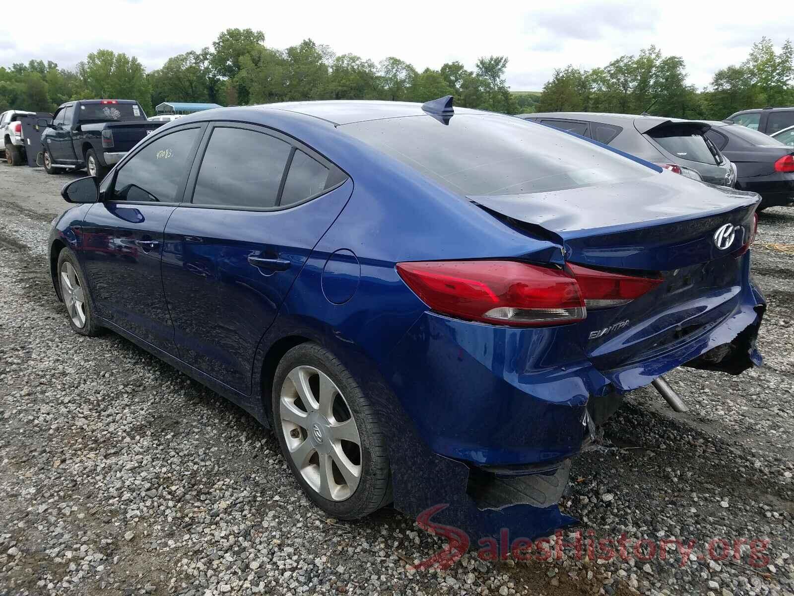 5NPD84LF5HH139993 2017 HYUNDAI ELANTRA