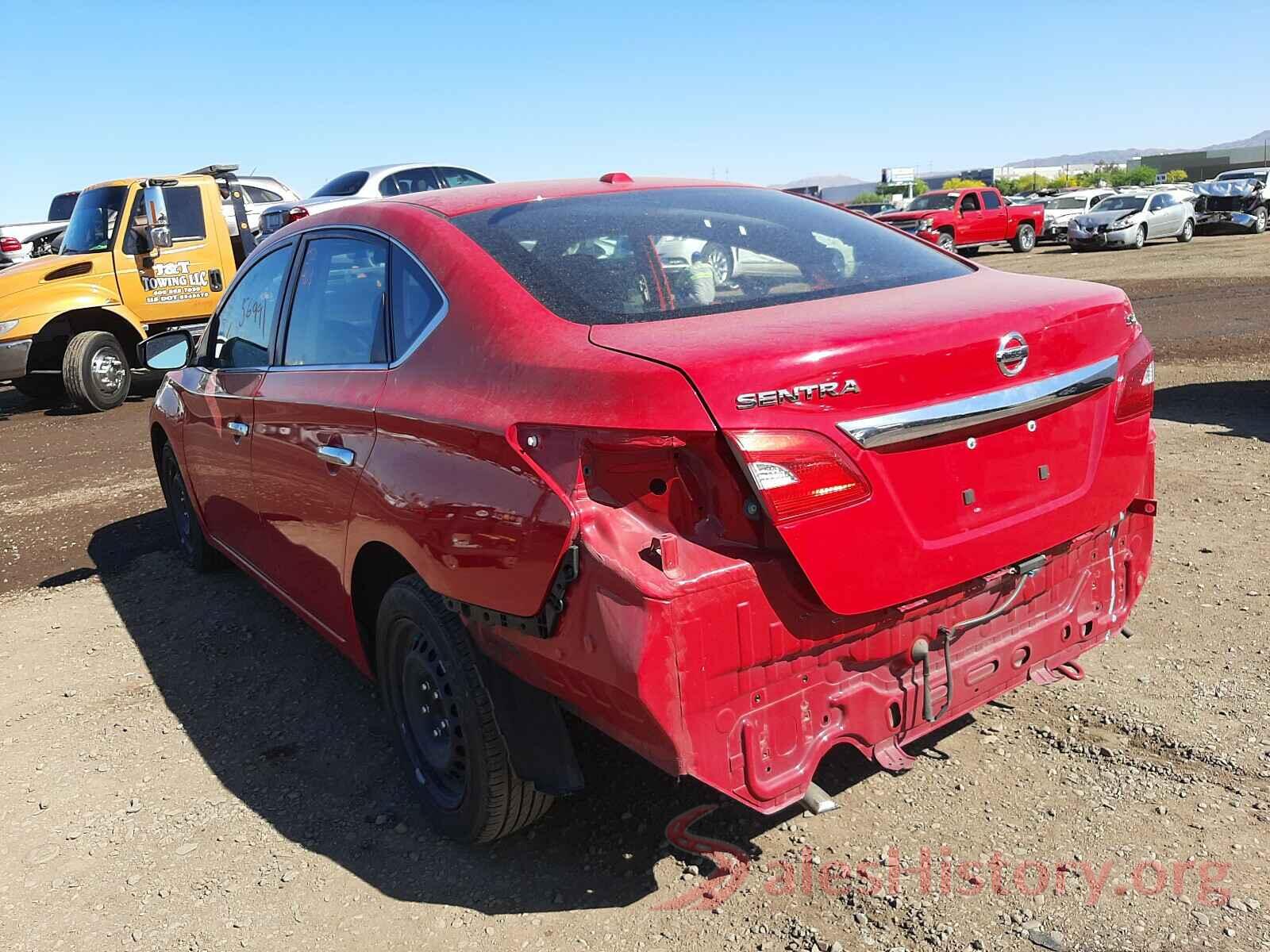 3N1AB7AP3HL699175 2017 NISSAN SENTRA