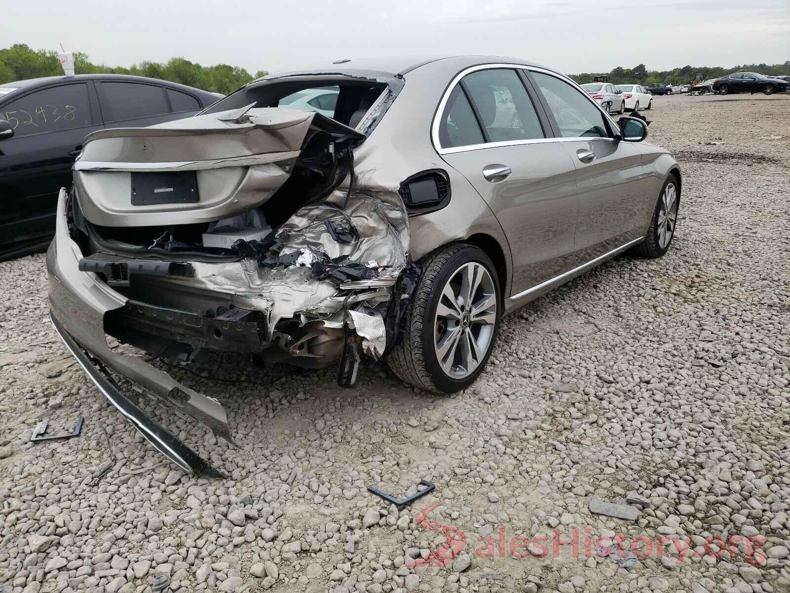 55SWF8DB9KU318625 2019 MERCEDES-BENZ C CLASS