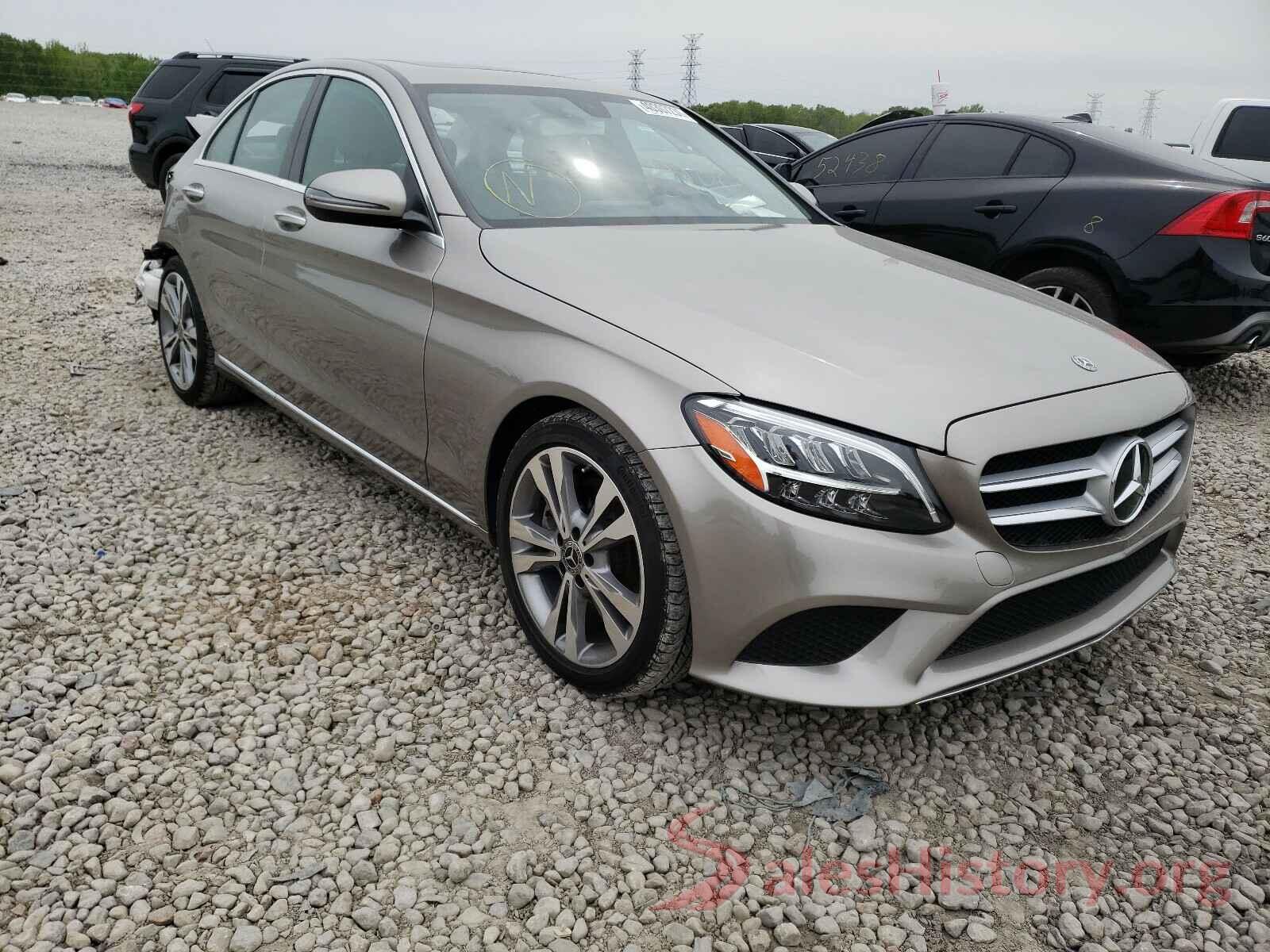 55SWF8DB9KU318625 2019 MERCEDES-BENZ C CLASS