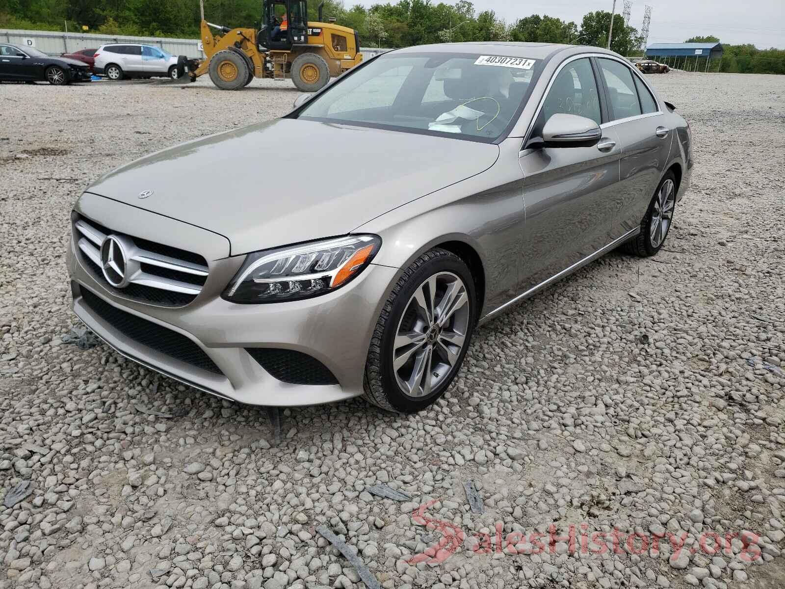 55SWF8DB9KU318625 2019 MERCEDES-BENZ C CLASS