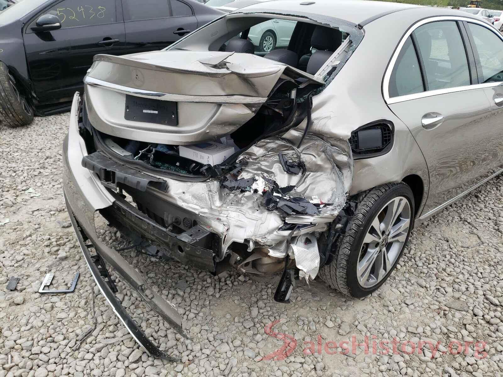 55SWF8DB9KU318625 2019 MERCEDES-BENZ C CLASS