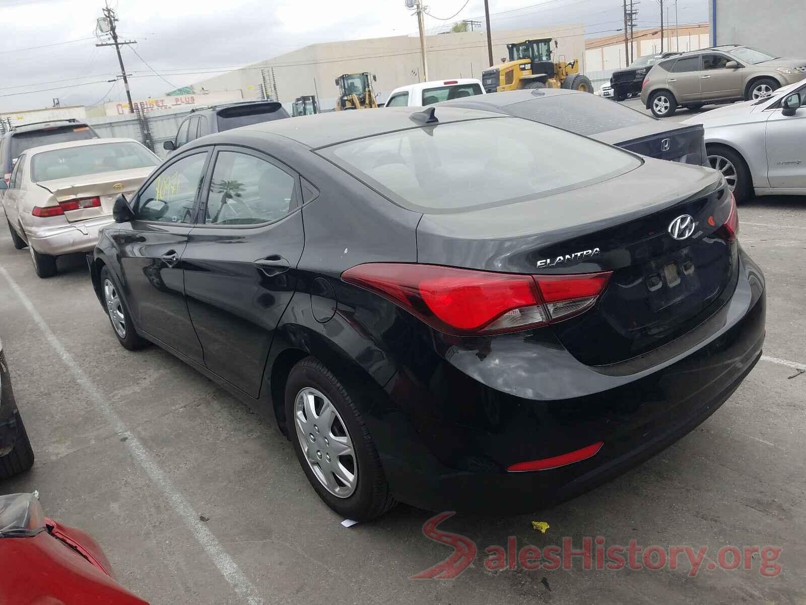 5NPDH4AE1GH676014 2016 HYUNDAI ELANTRA