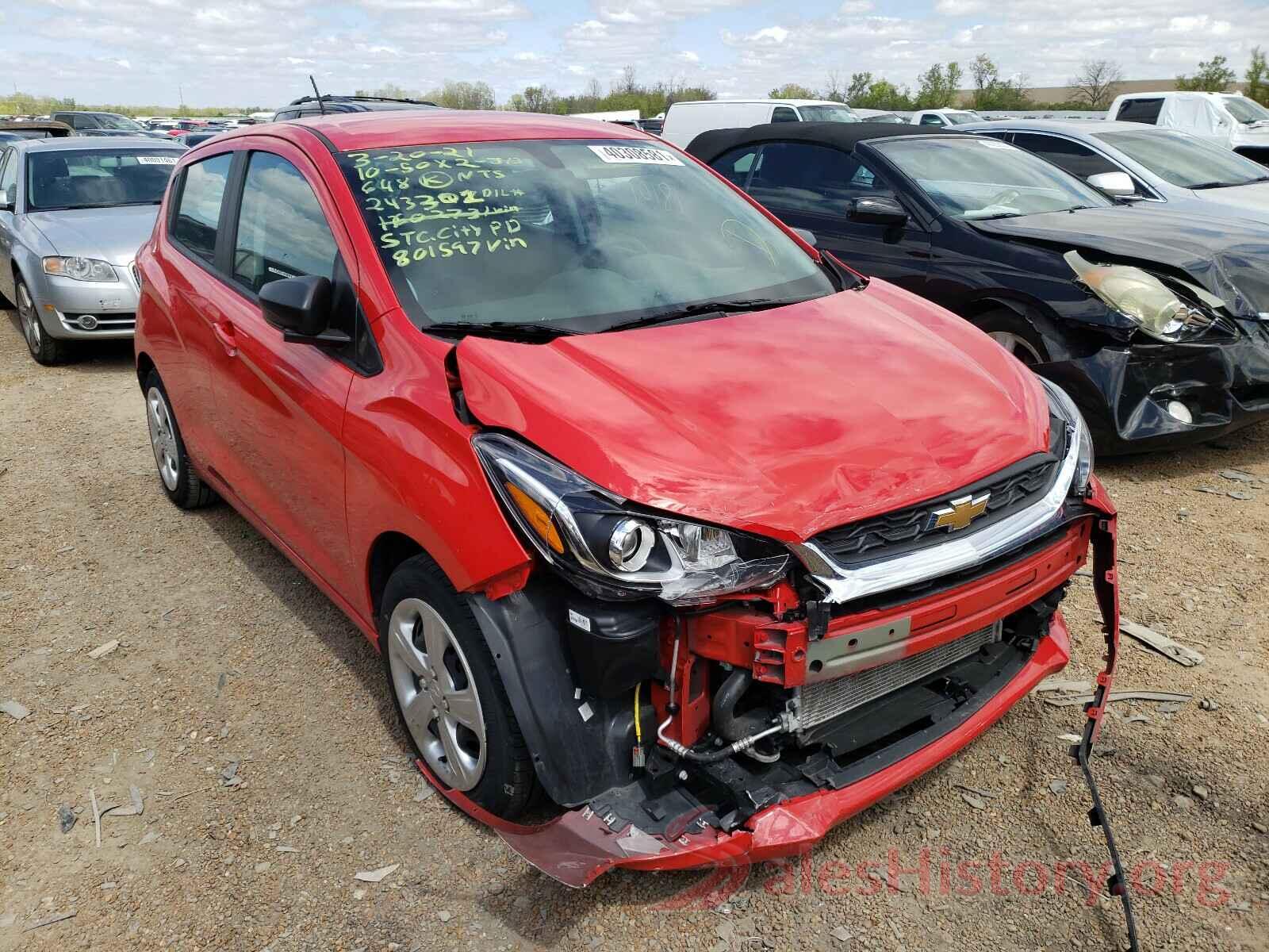 KL8CB6SA7KC801597 2019 CHEVROLET SPARK