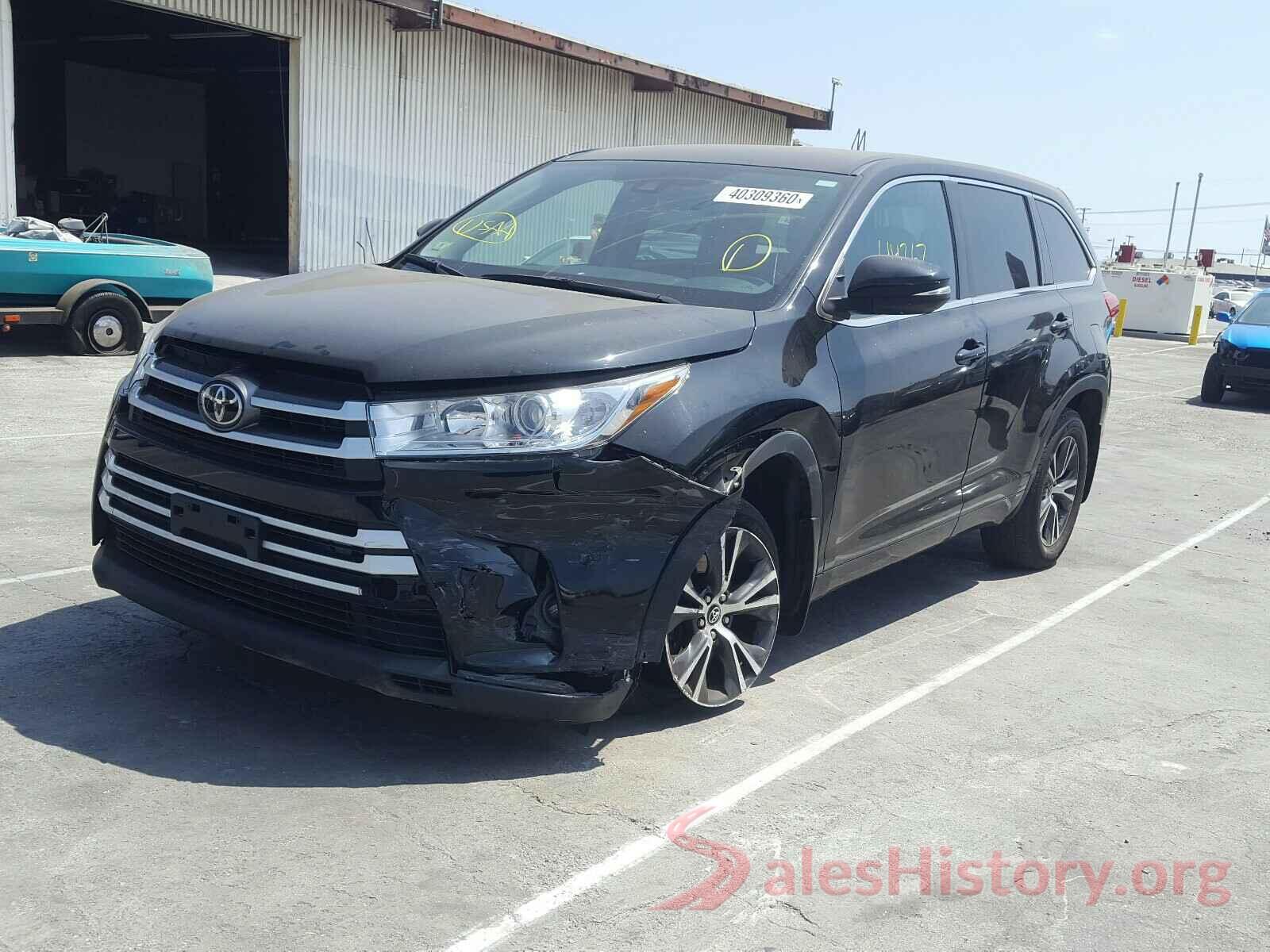 5TDBZRFH1HS390437 2017 TOYOTA HIGHLANDER