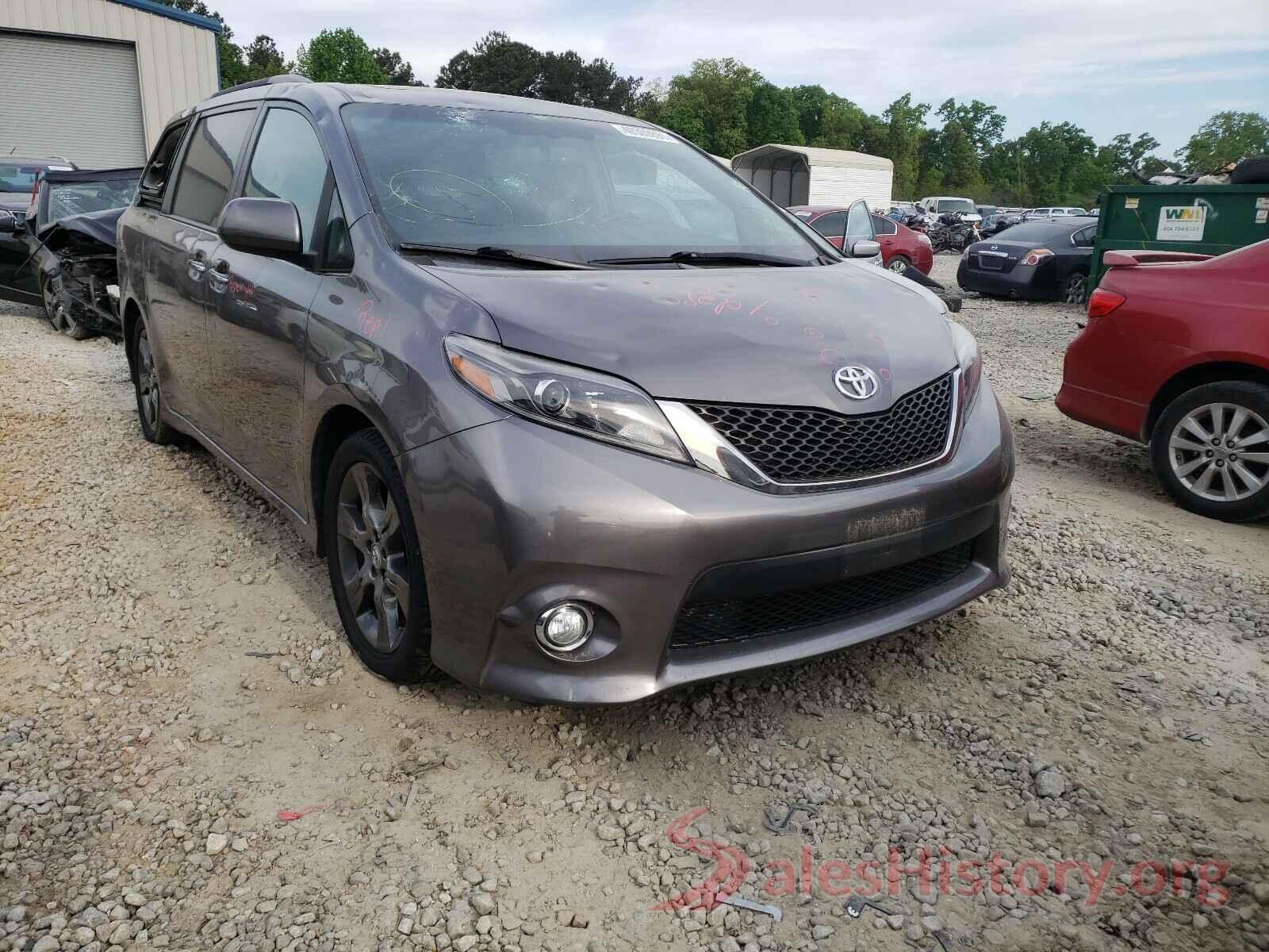 5TDXK3DC5GS725275 2016 TOYOTA SIENNA