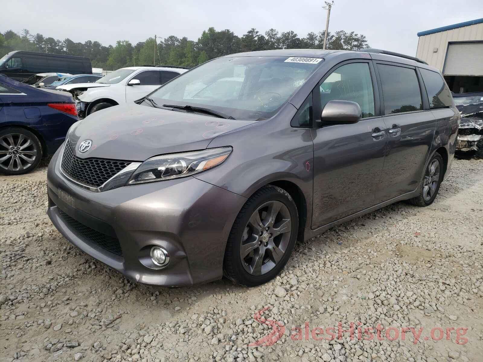 5TDXK3DC5GS725275 2016 TOYOTA SIENNA