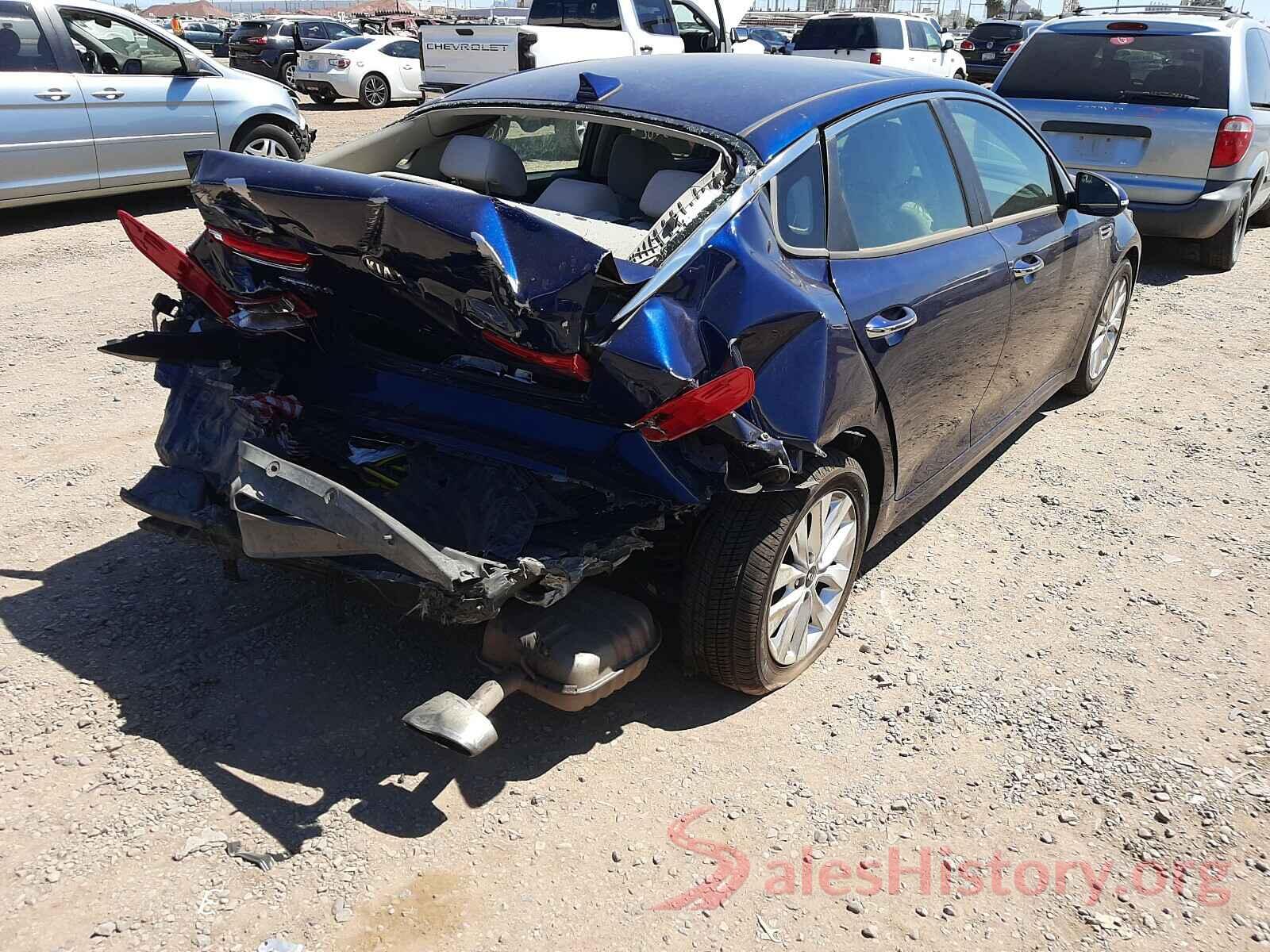 5XXGT4L30GG005257 2016 KIA OPTIMA