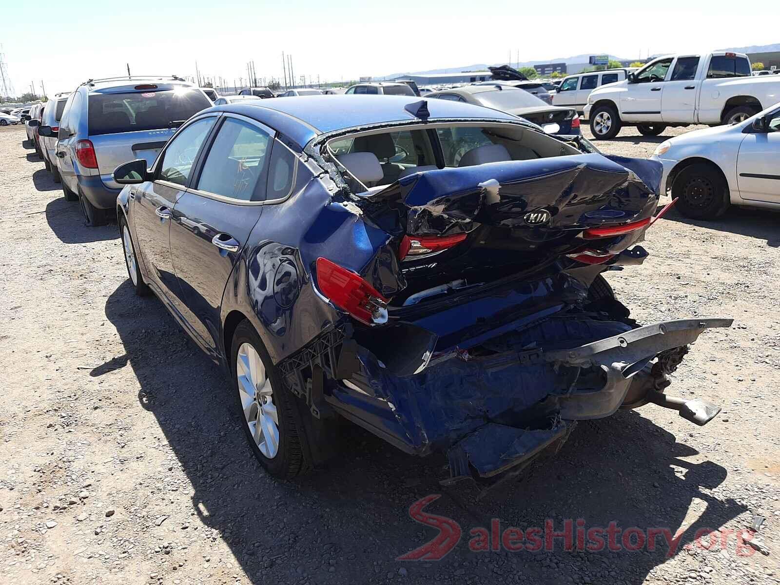 5XXGT4L30GG005257 2016 KIA OPTIMA