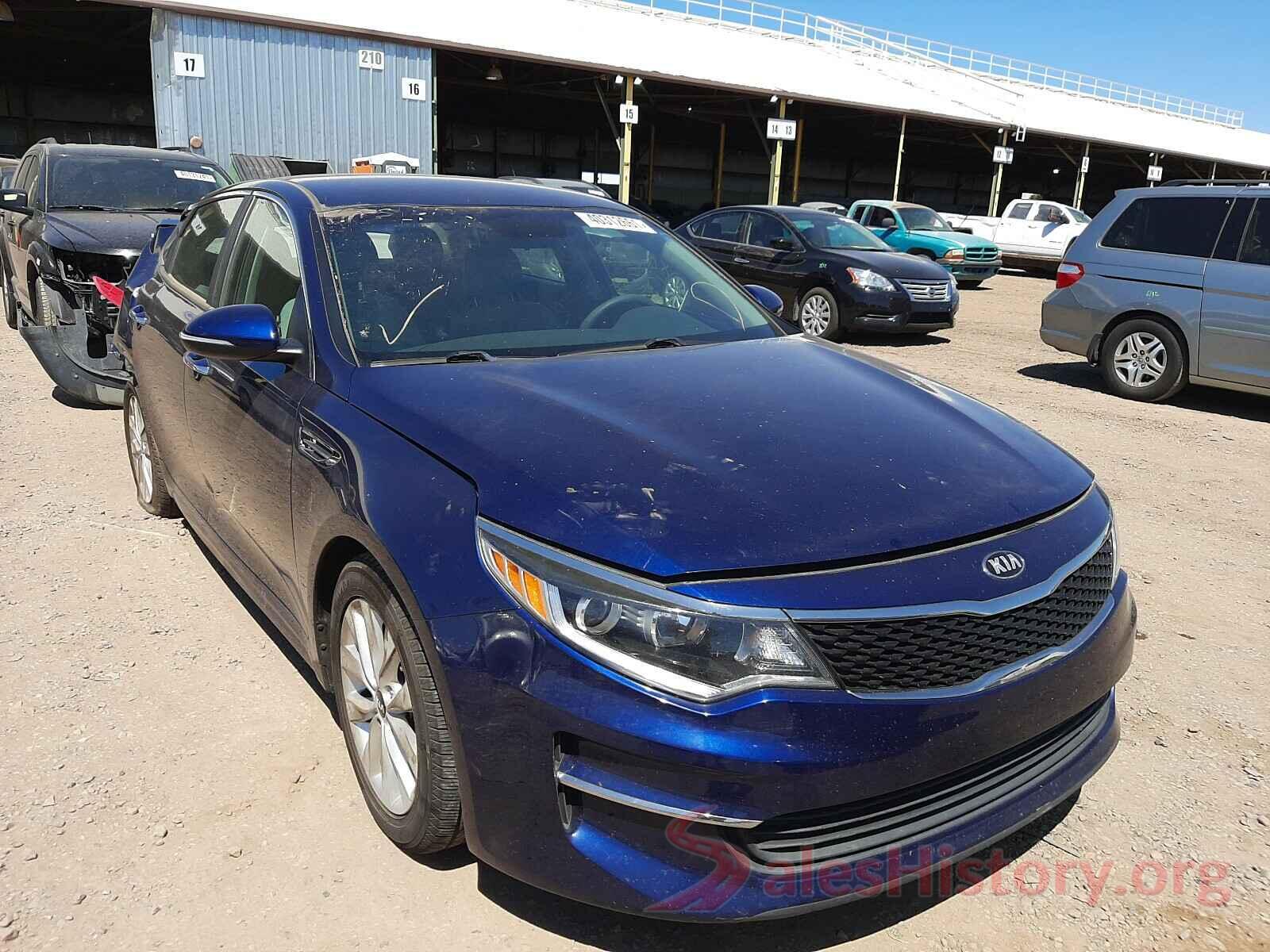 5XXGT4L30GG005257 2016 KIA OPTIMA