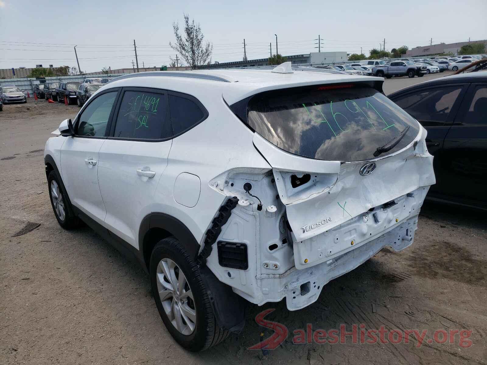 KM8J33A41LU132031 2020 HYUNDAI TUCSON