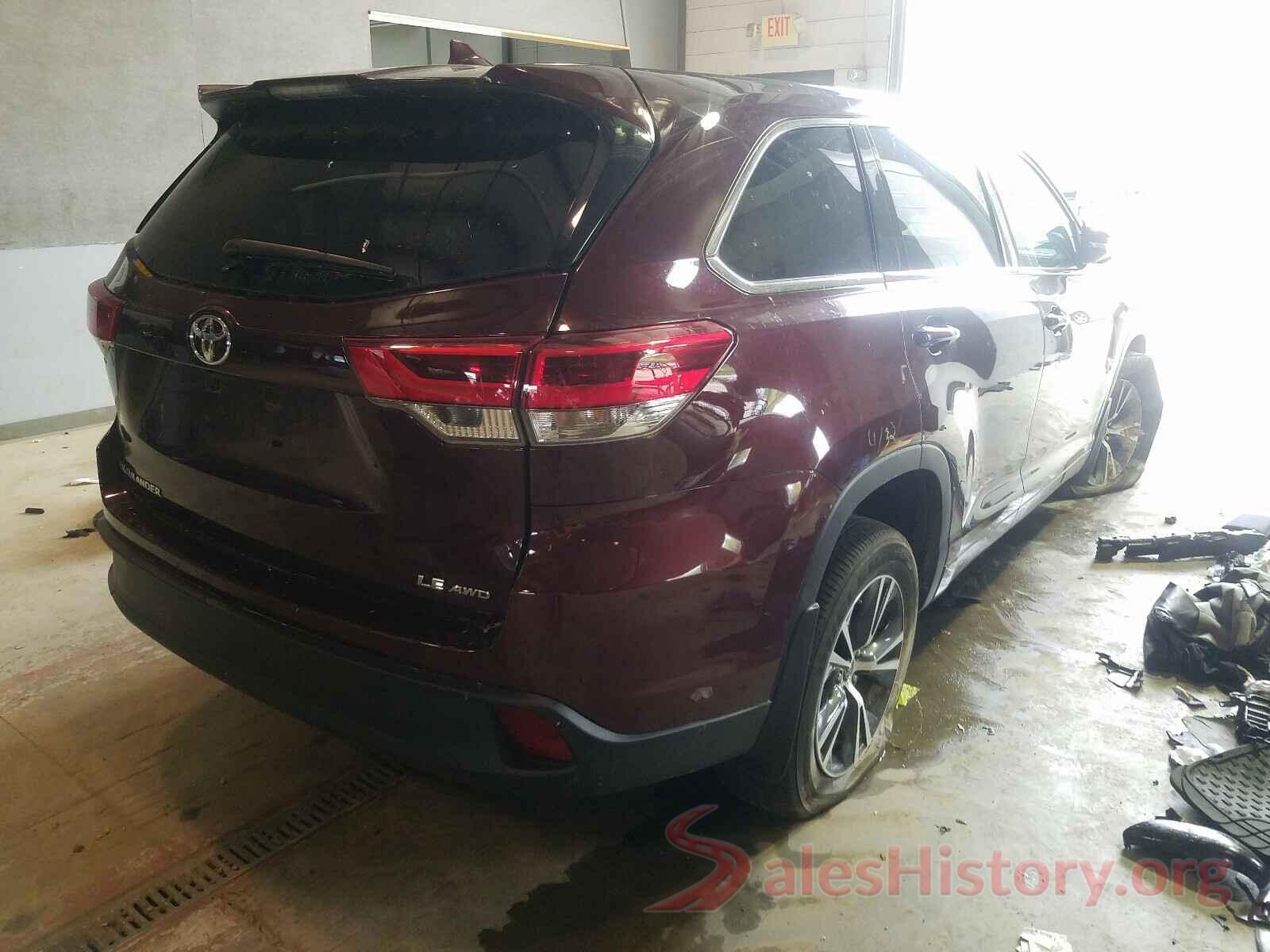 5TDBZRFH8JS860386 2018 TOYOTA HIGHLANDER