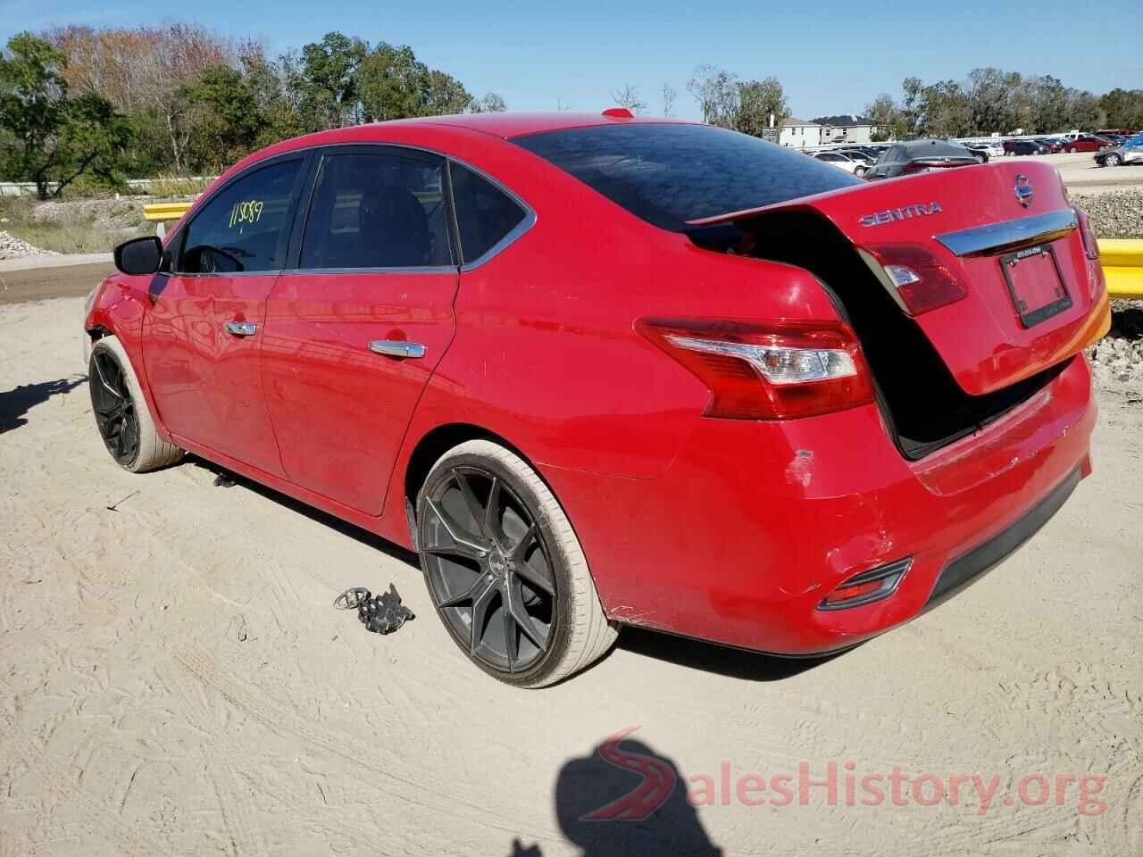 3N1AB7AP0HL649415 2017 NISSAN SENTRA