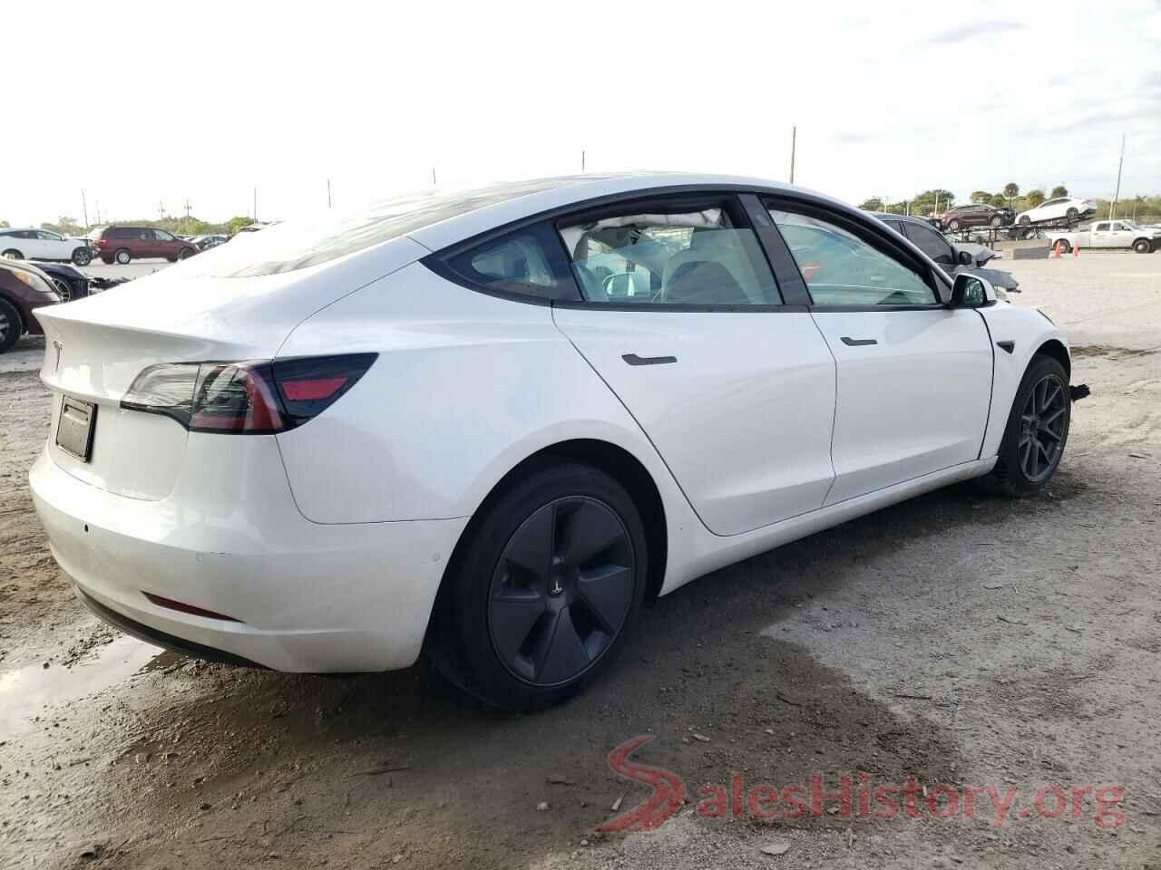 5YJ3E1EA8NF111216 2022 TESLA MODEL 3