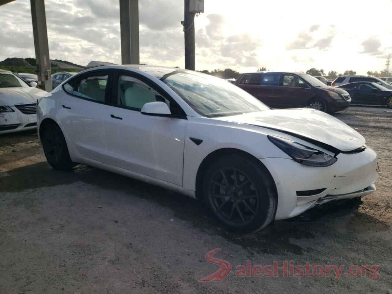 5YJ3E1EA8NF111216 2022 TESLA MODEL 3