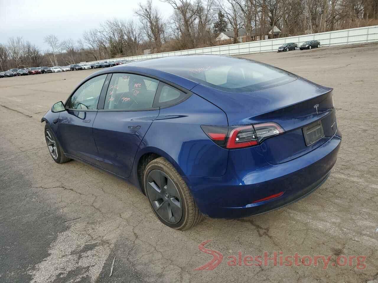 5YJ3E1EB2NF184994 2022 TESLA MODEL 3