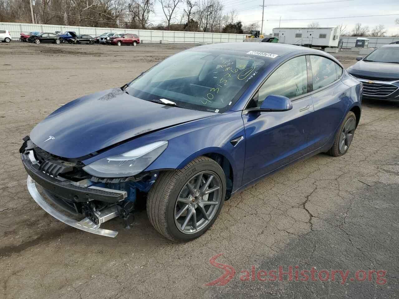 5YJ3E1EB2NF184994 2022 TESLA MODEL 3