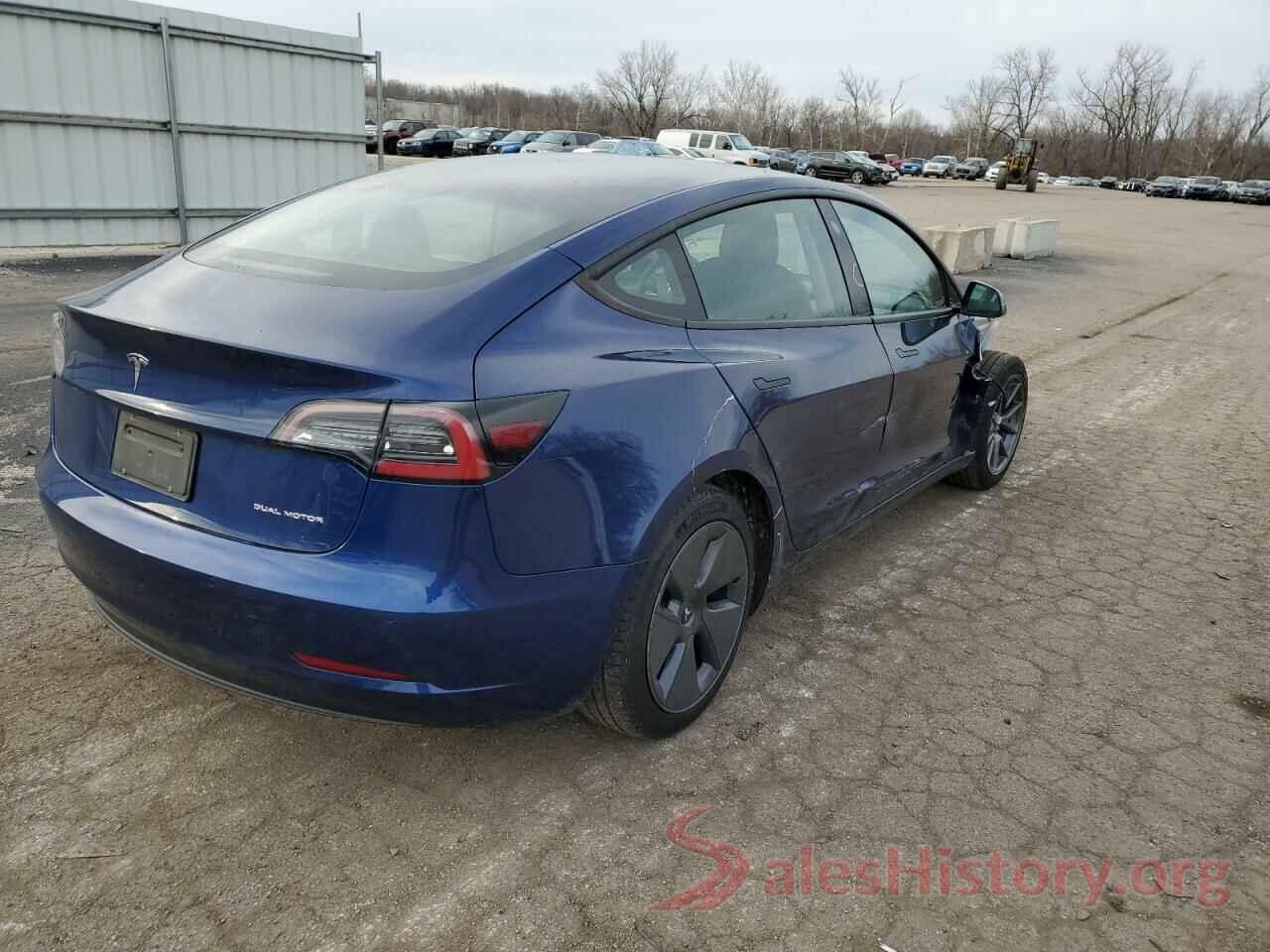 5YJ3E1EB2NF184994 2022 TESLA MODEL 3