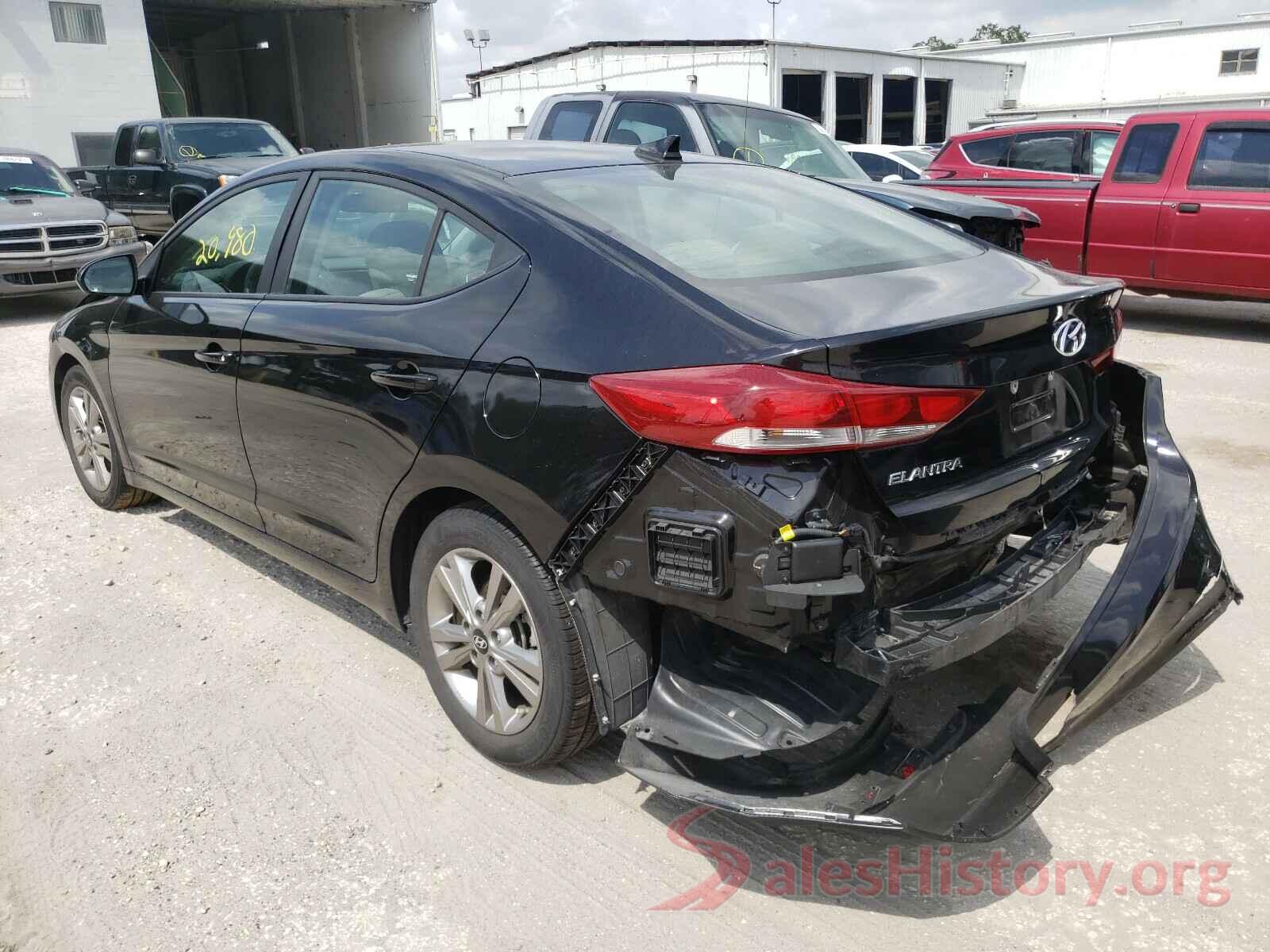 KMHD84LF3JU491087 2018 HYUNDAI ELANTRA