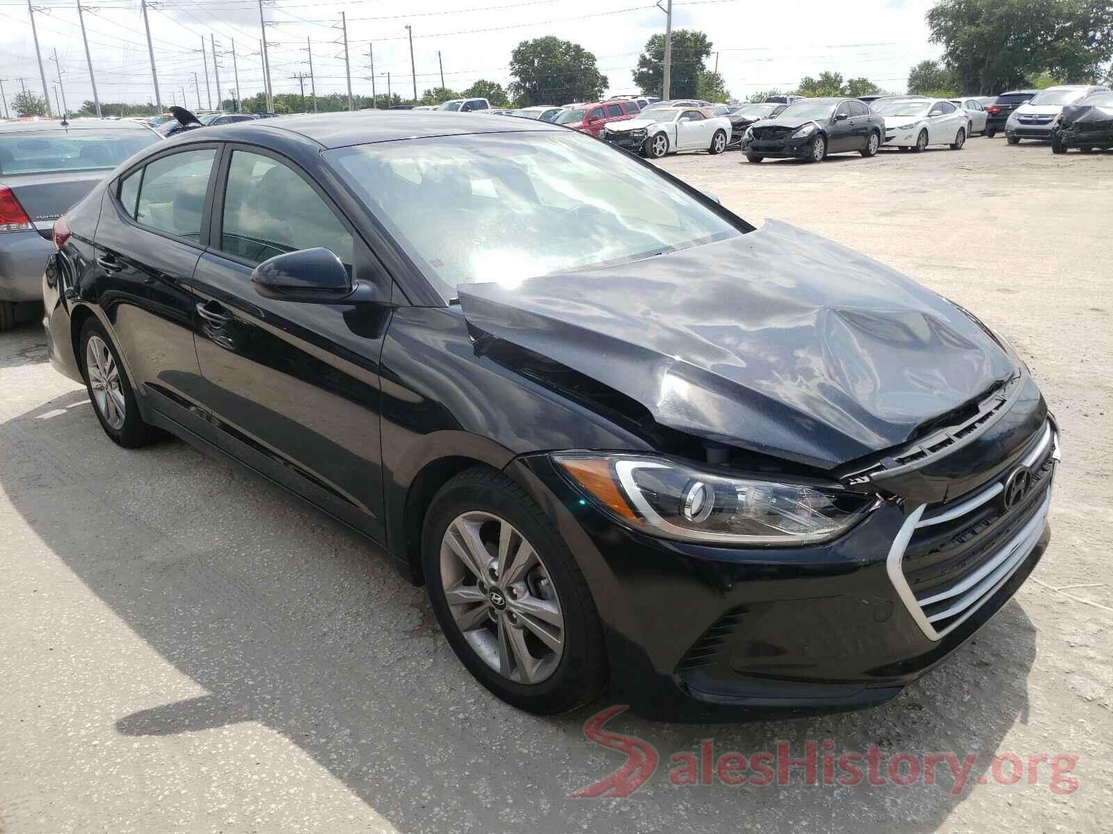 KMHD84LF3JU491087 2018 HYUNDAI ELANTRA